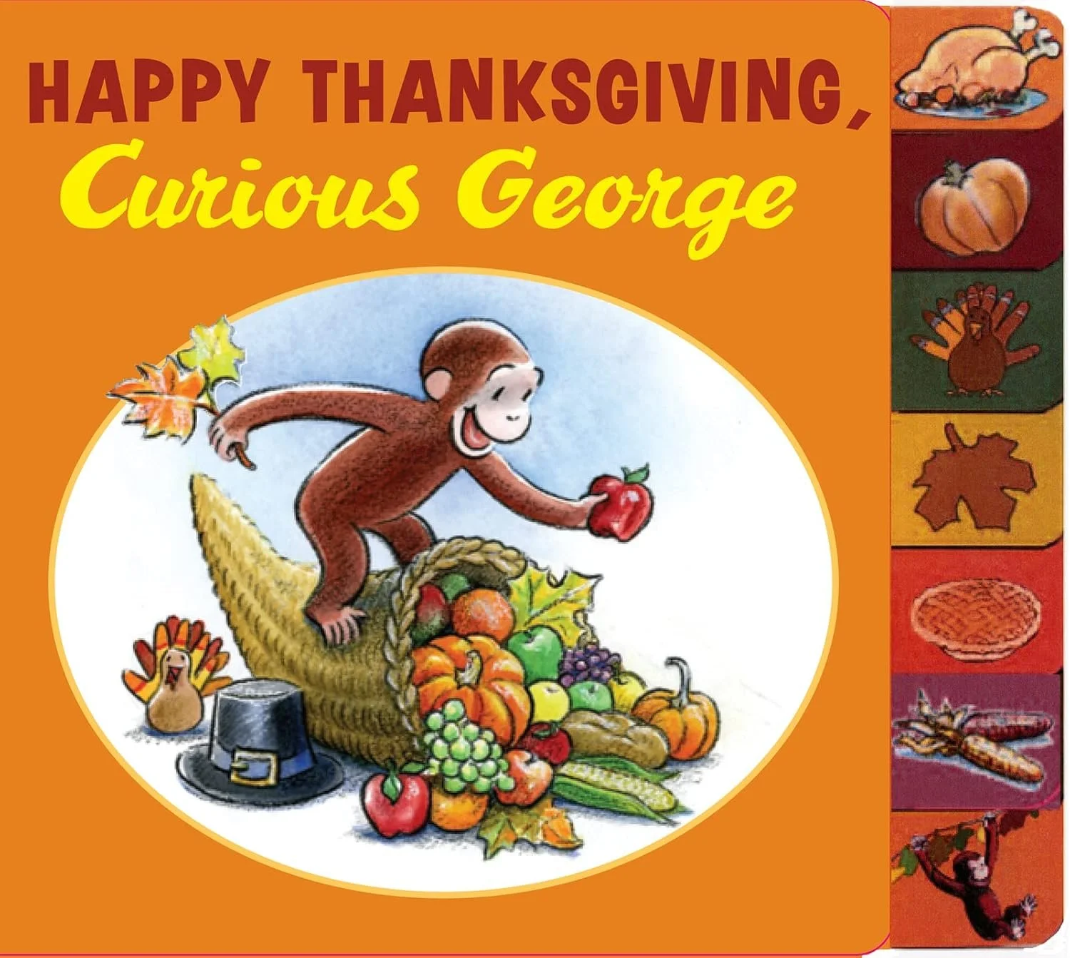 Happy Thanksgiving, Curious George - Thanksgiving Picture Books - Bronte and Wilder