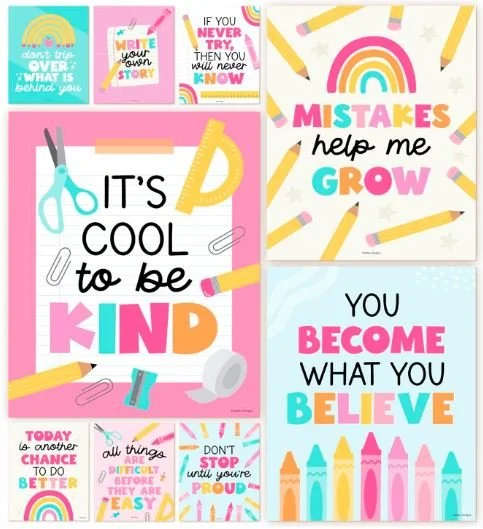 Motivational Posters - Favorite Back toSchool Supplies - Bronte and Wilder