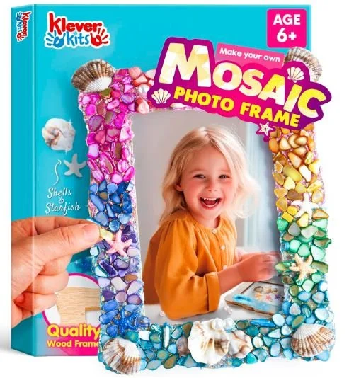 Mosaic Photo Frame - Easter Gifts for Girls 6 7 8 - Bronte and Wilder