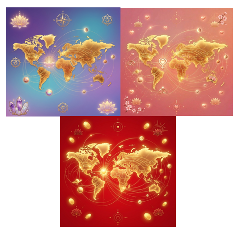 Astrocartography Trio Bundle ($125 Savings): Prosperity, Love, & Spirituality Workshops