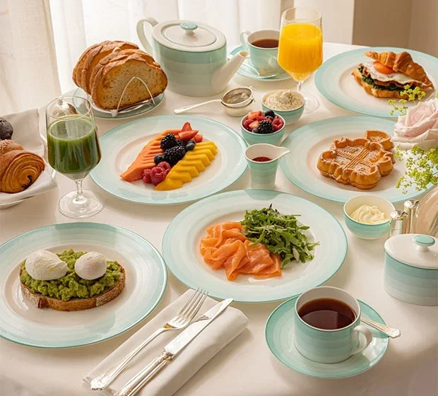 Room Service Breakfast at Claridge's London