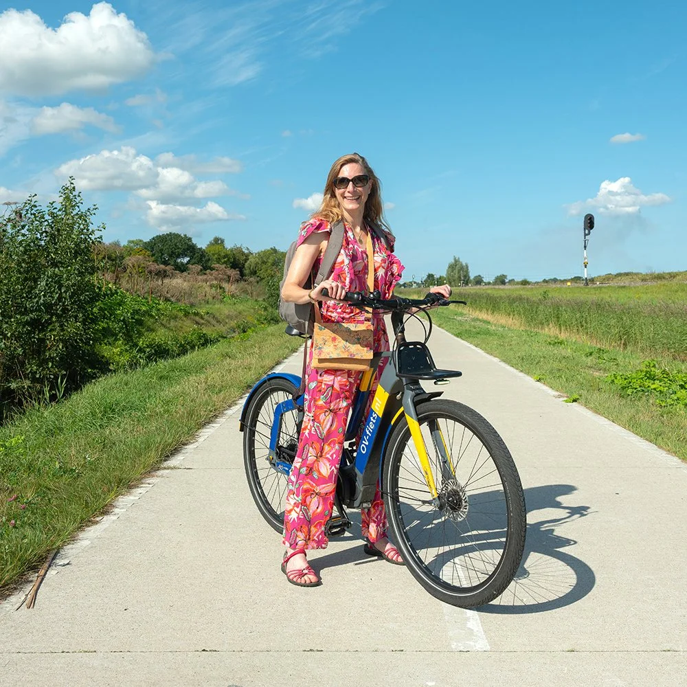 Hans Gerritsen Foto Fietspad