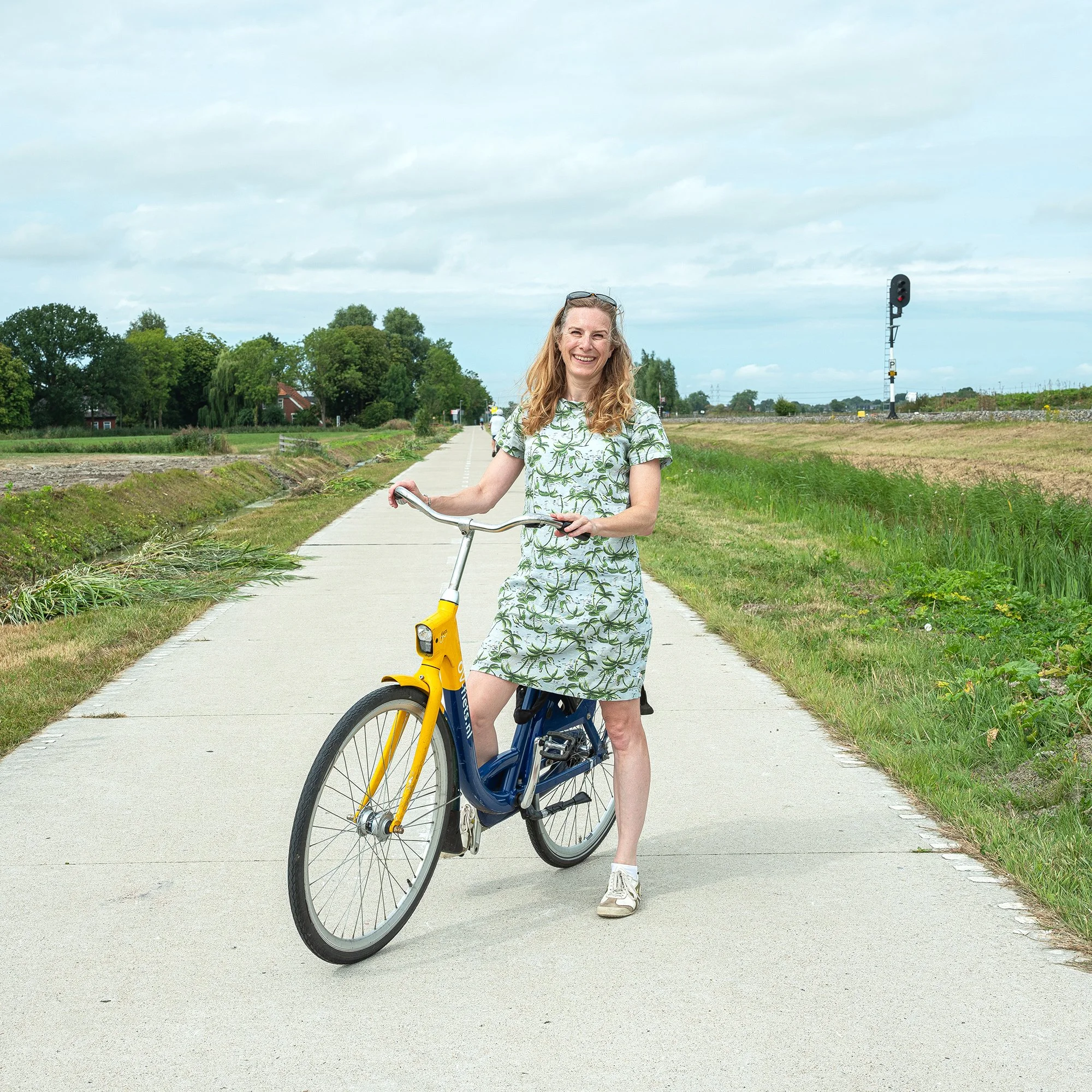 Hans Gerritsen Foto Fietspad