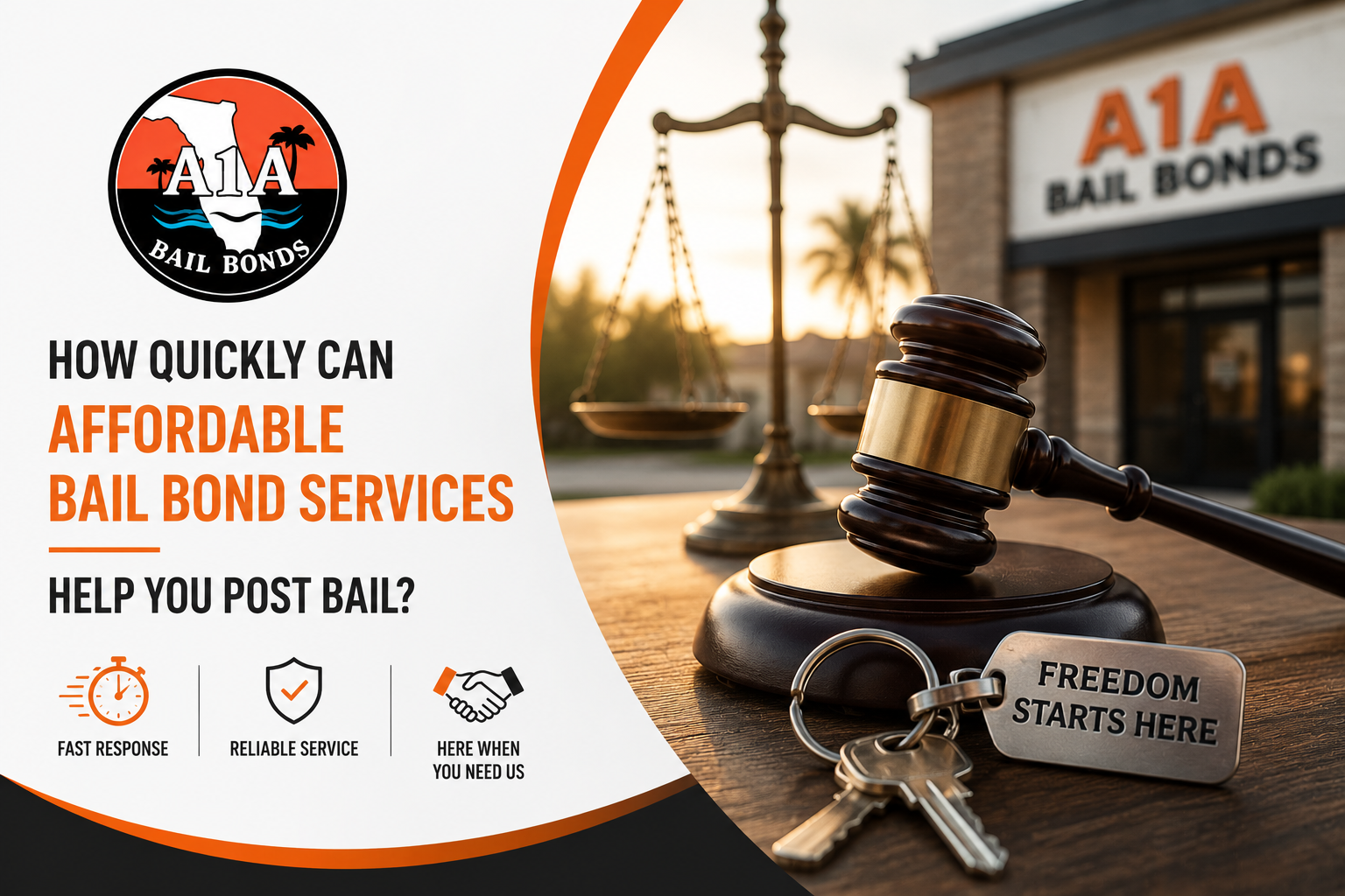 How Quickly Can Affordable Bail Bond Services Help You Post Bail?