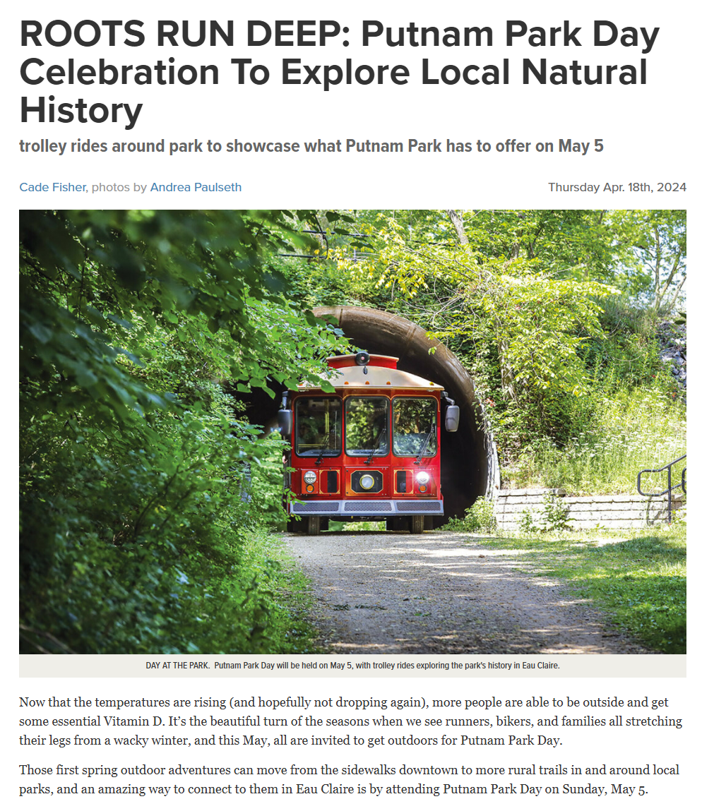 Nature hike and history event
