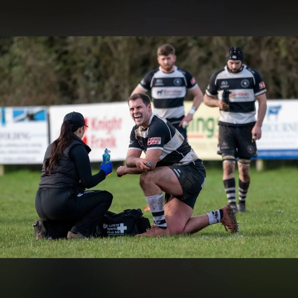 Happy to see me or nearly having an asthma attack?