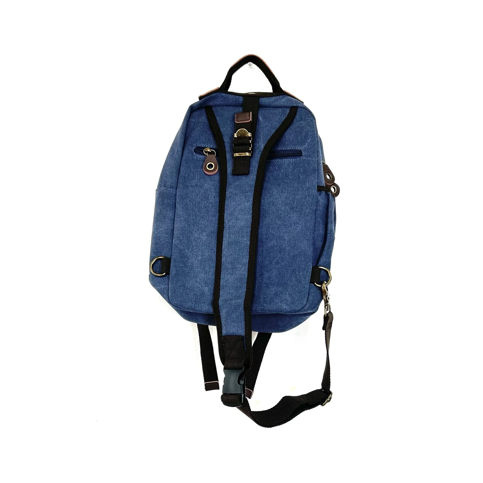 Blue Fox Trail Crossbody Sling Bag