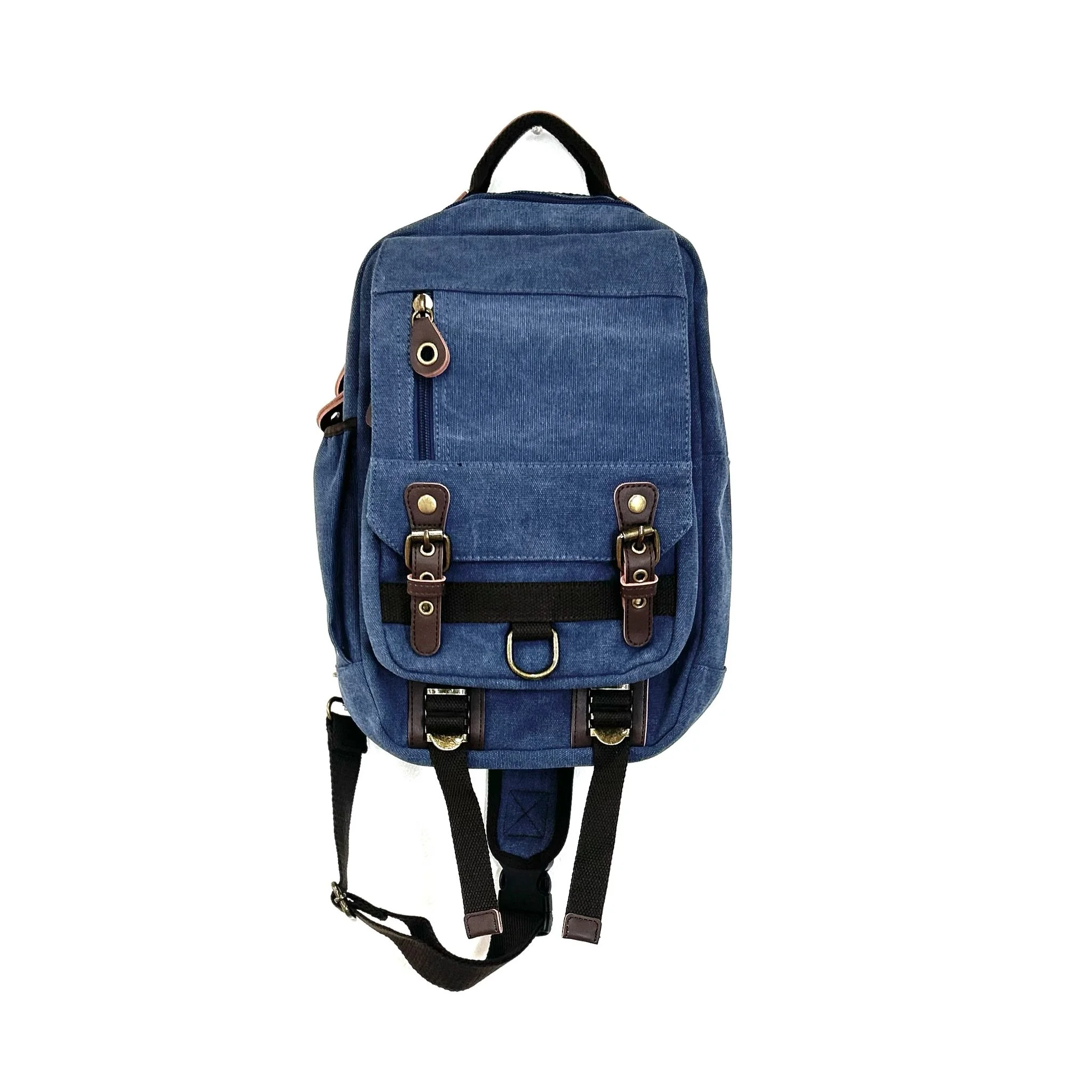 Blue Fox Trail Crossbody Sling Bag
