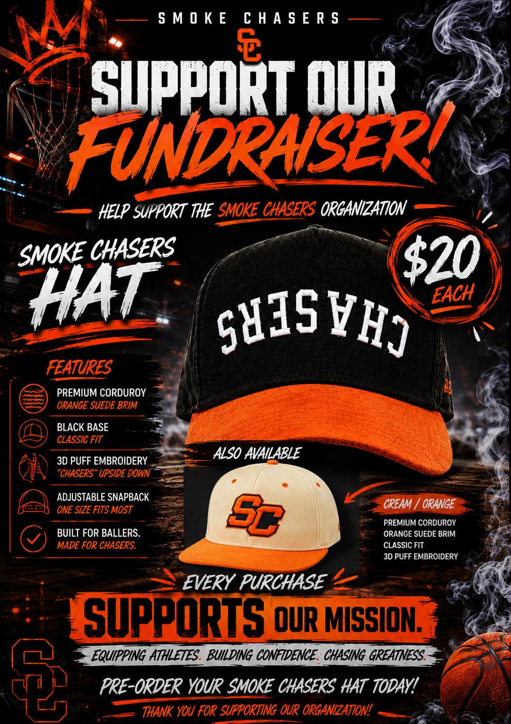 Smoke Chasers Hat