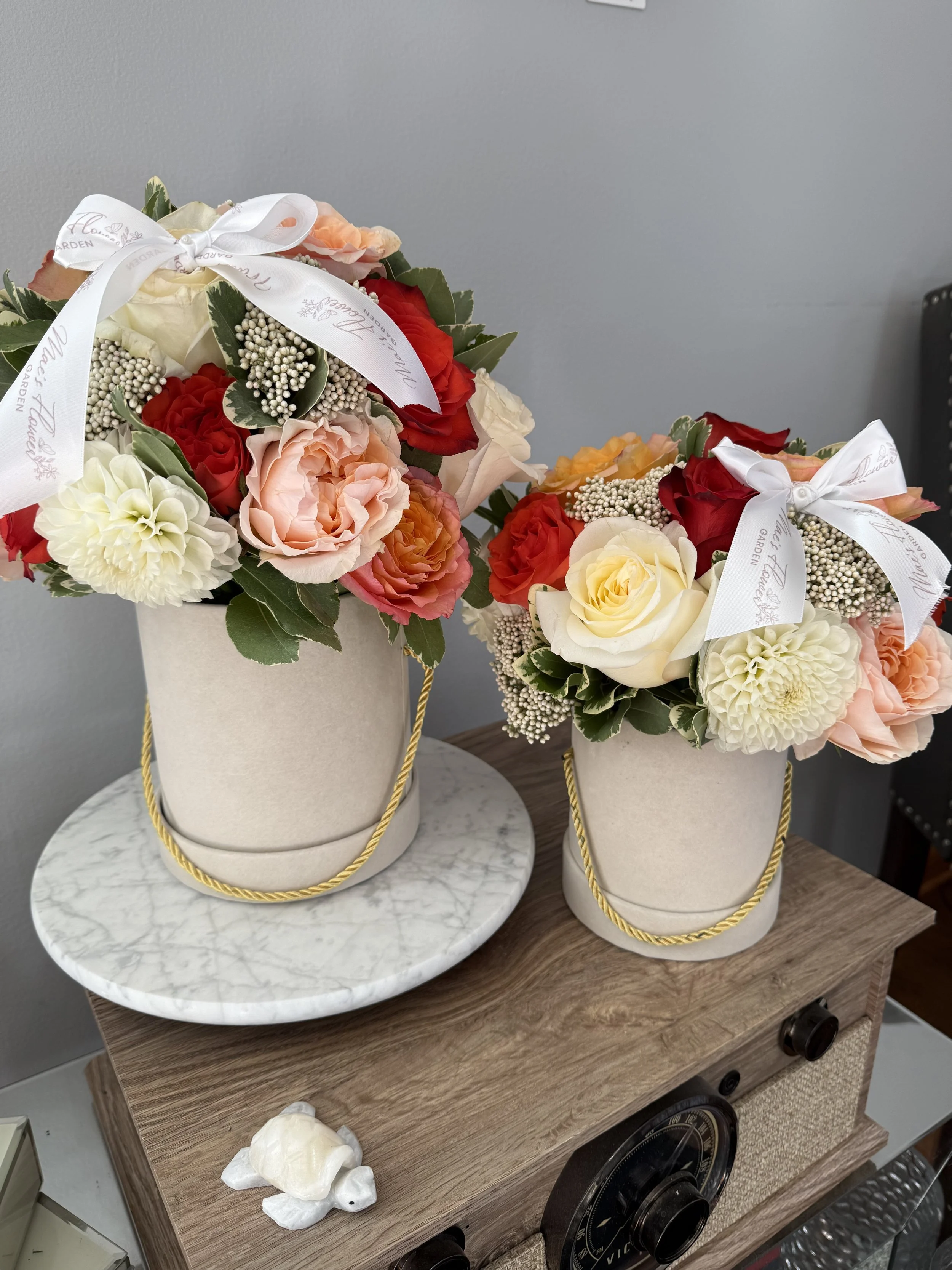 Mixed Floral Keepsake Box