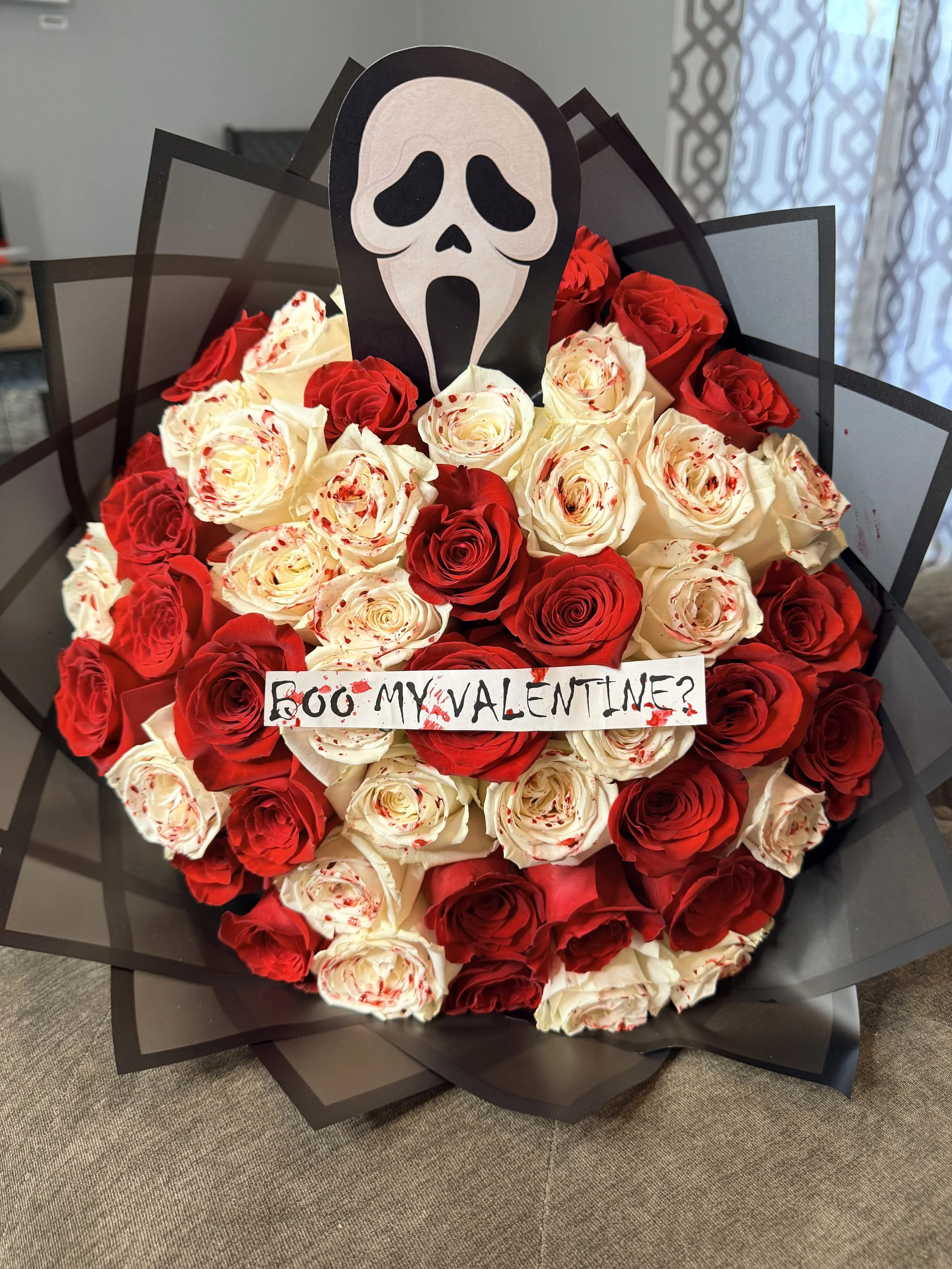 The Spooky Valentine Bouquet