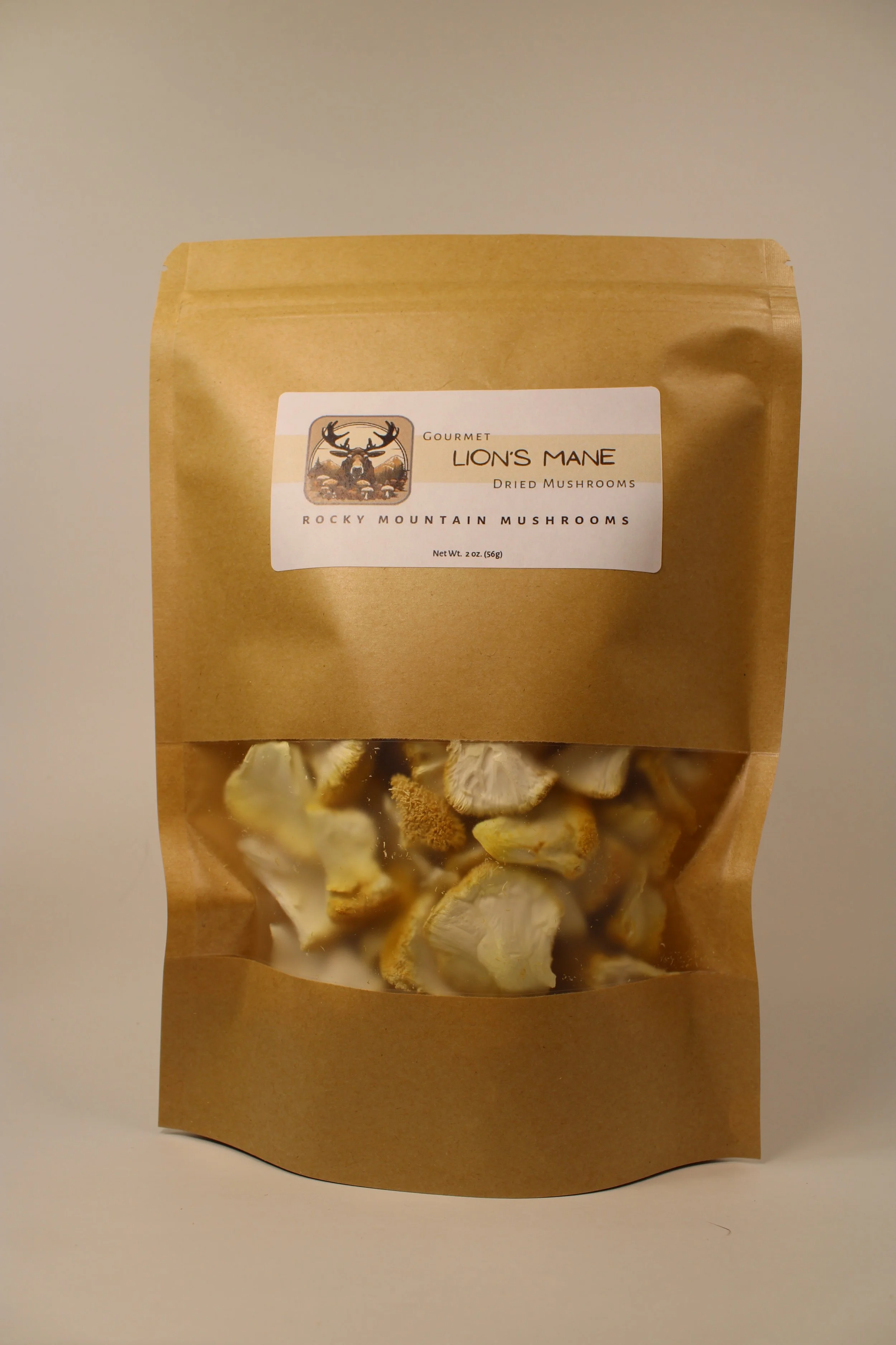 Lion's Mane Mushrooms - Dried (2 oz.)