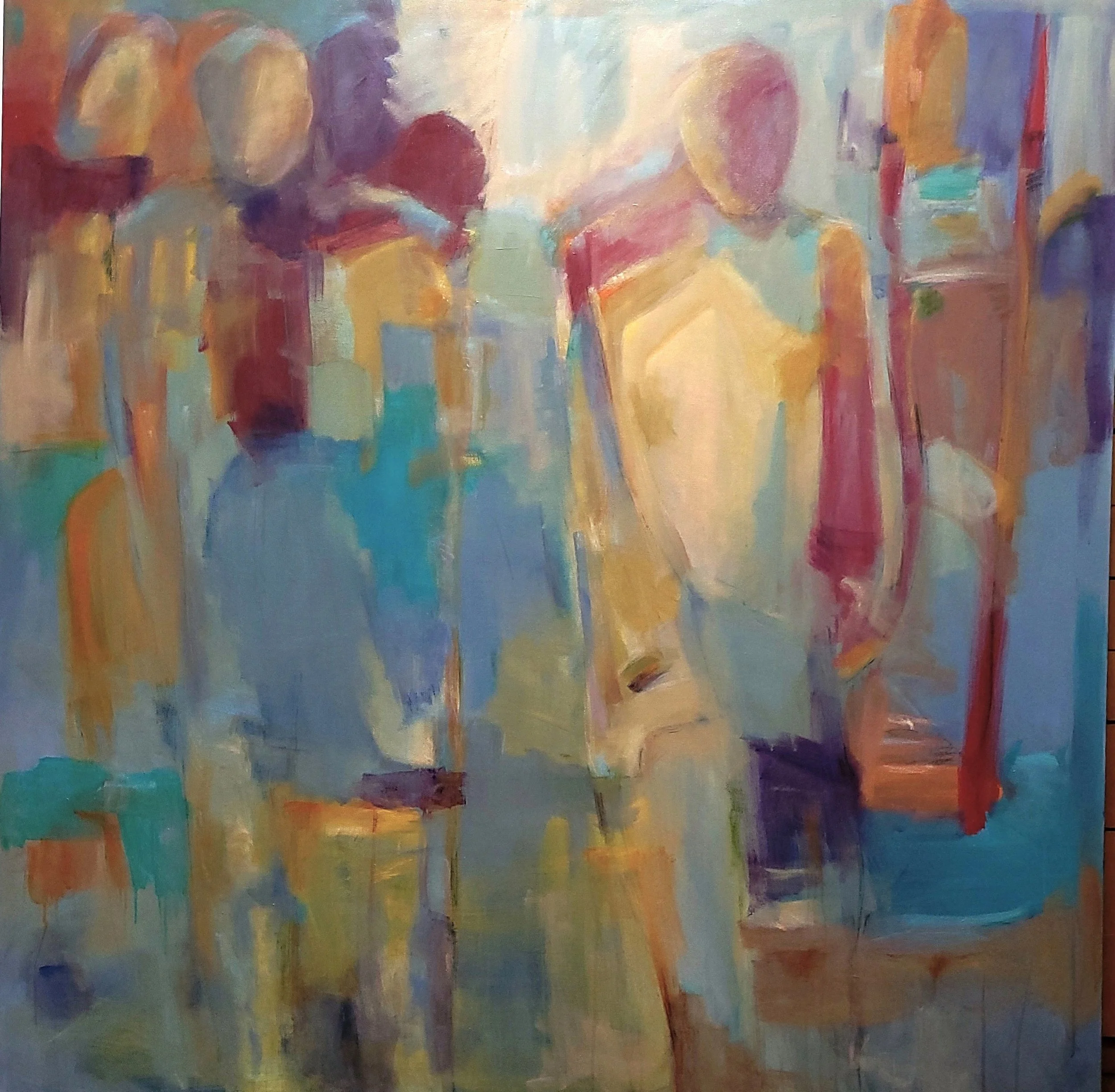 Collective Solitude - Acrylic 60" x 60"