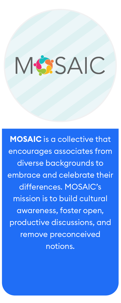 Mosaic ARG logo and description