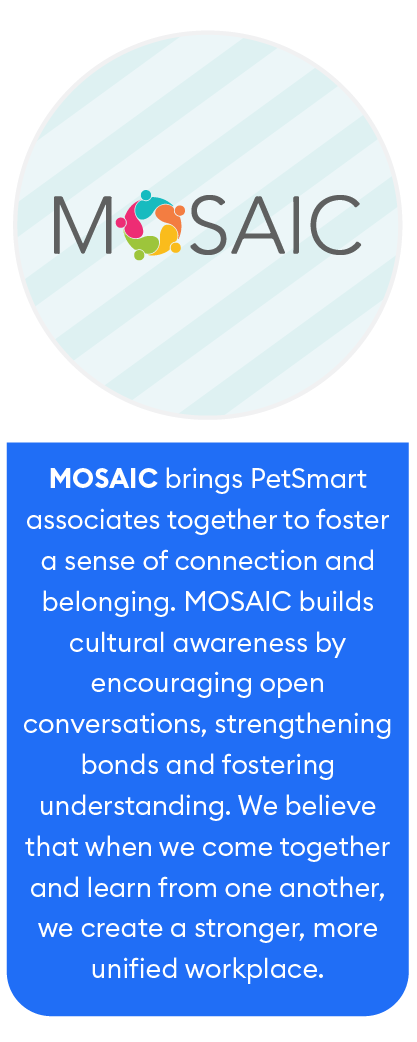 MOSAIC builds cultural awareness by encouraging open conversations, strengthening bonds and fostering understanding. We believe that when we come together and learn from one another, we create a stronger, more unified workplace.