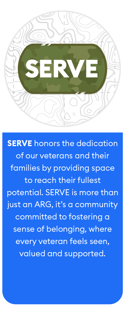 SERVE honors the dedication of our veterans and their families by providing space to reach their fullest potential