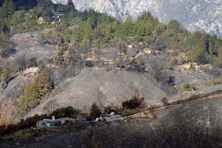Pfeiffer Fire Damage 2013