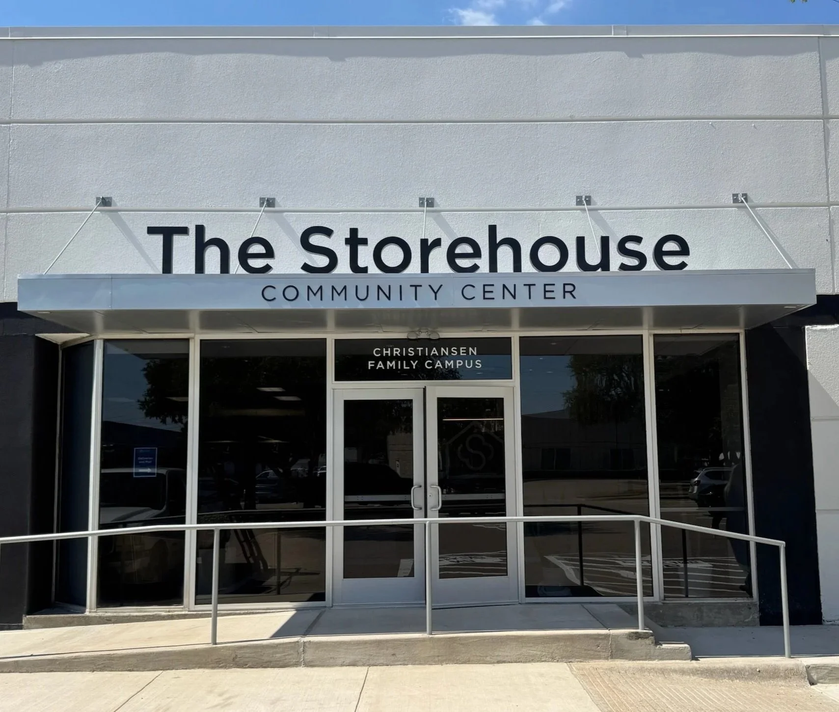 Reverse Channel, Aluminum Dimensional Lettering, and Custom Cut Vinyl - The Storehouse