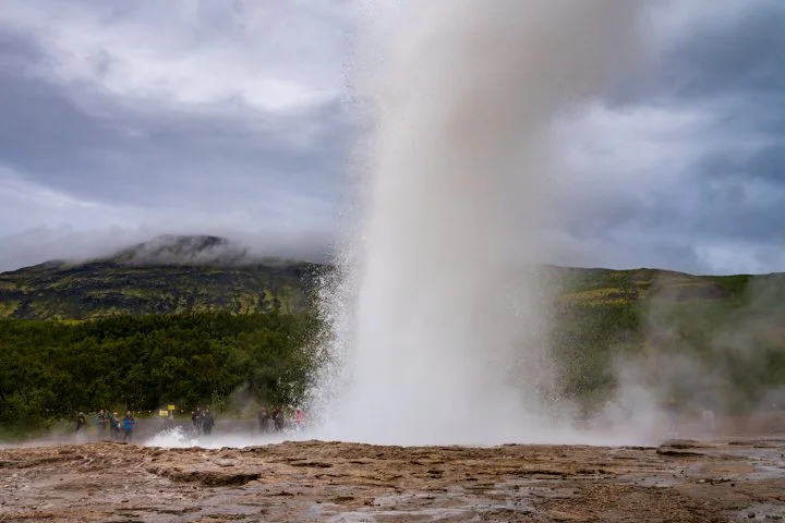 Strokkur Erupts