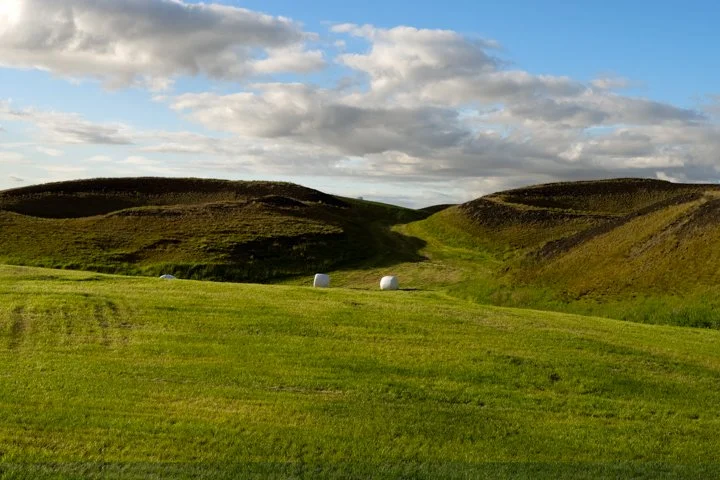 Hay Bales and Pseudocraters