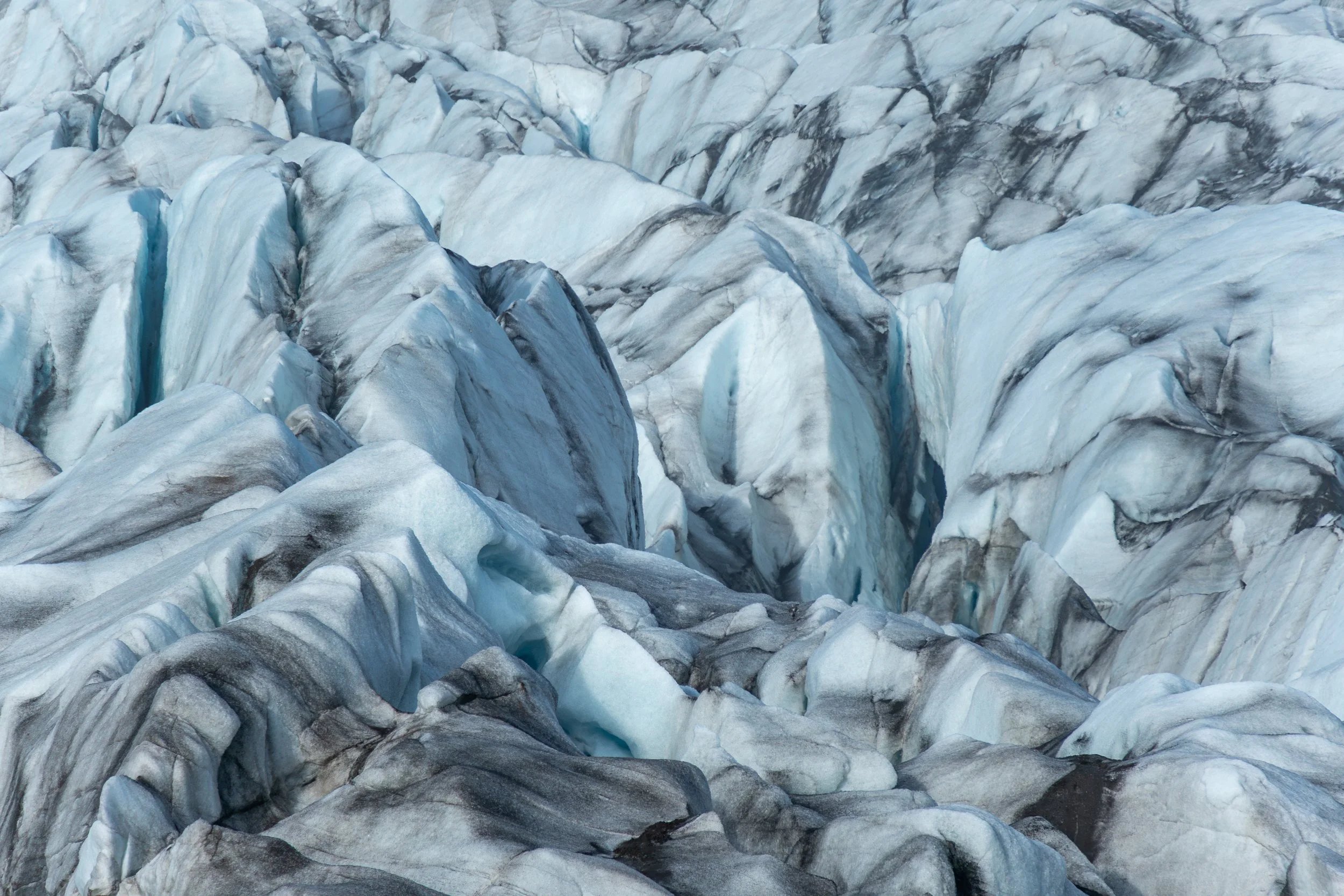 Glacial Ice Patterns