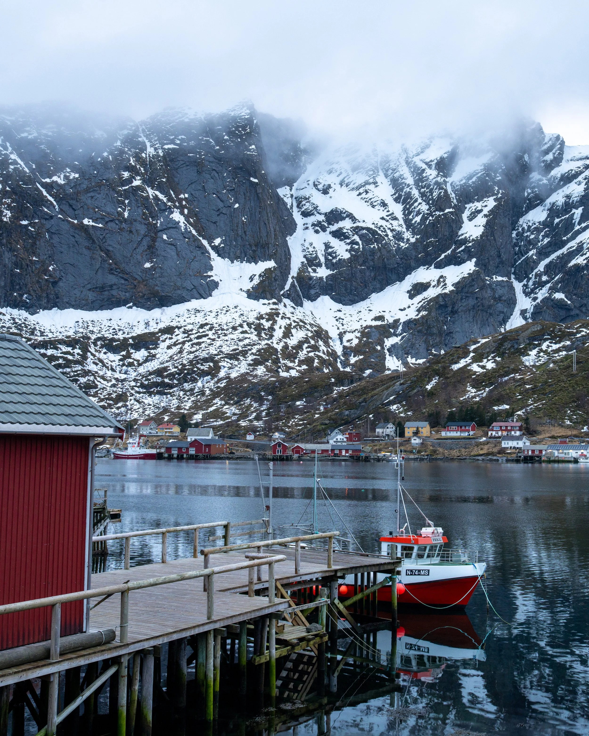 Color Around Reine Harbor