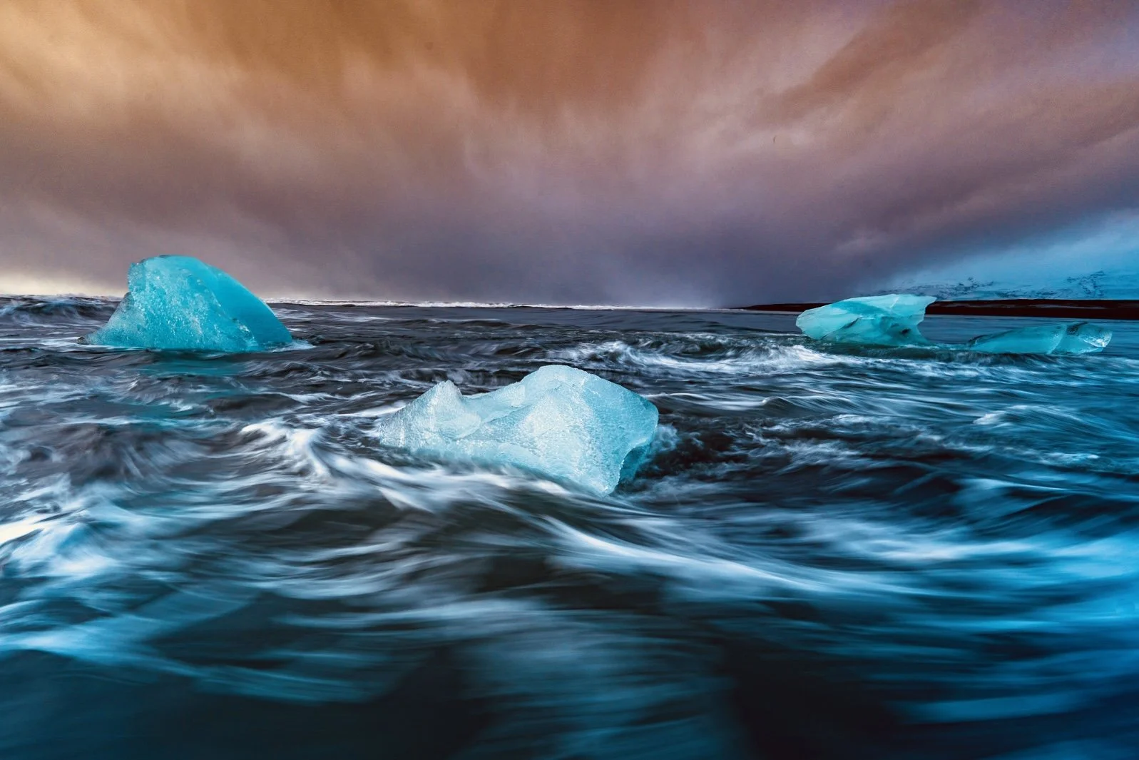 Diamond Beach at Sunrise