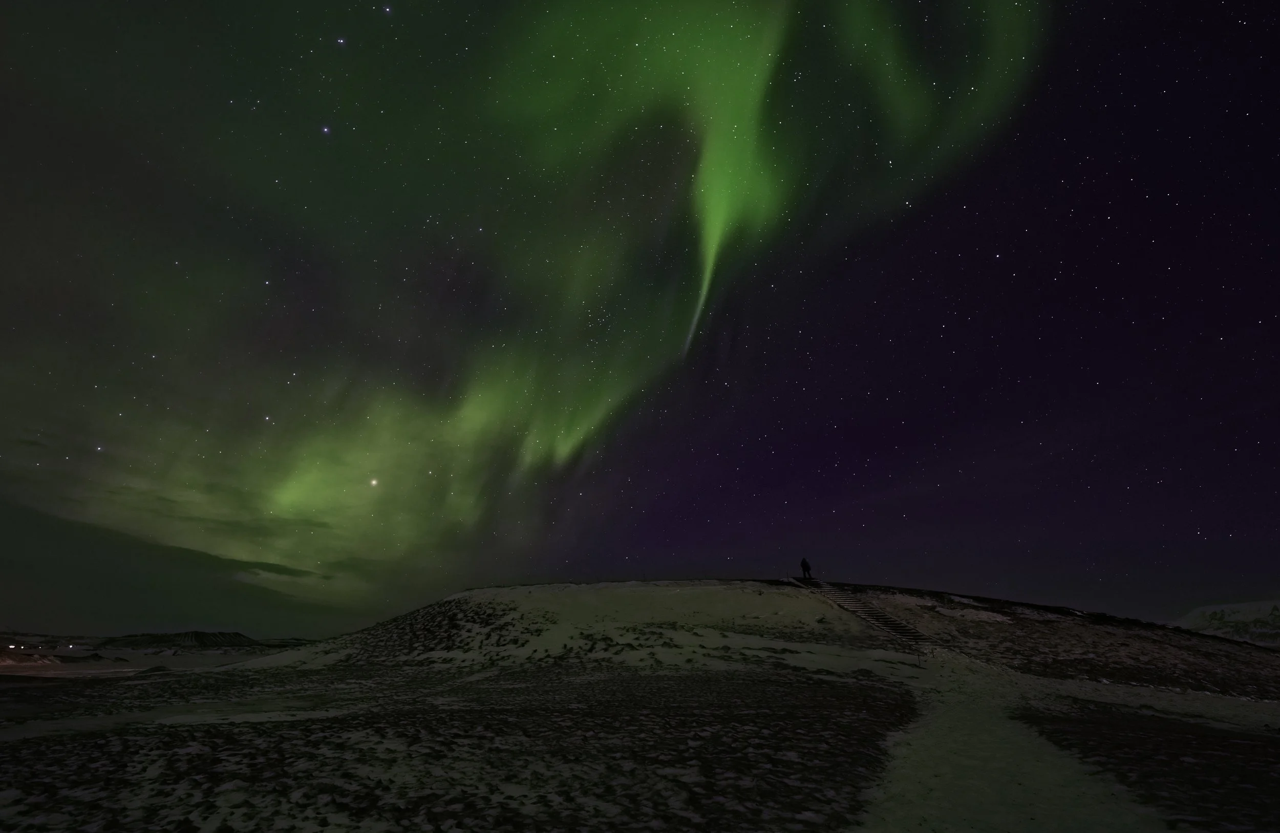 Northern Lights in the North