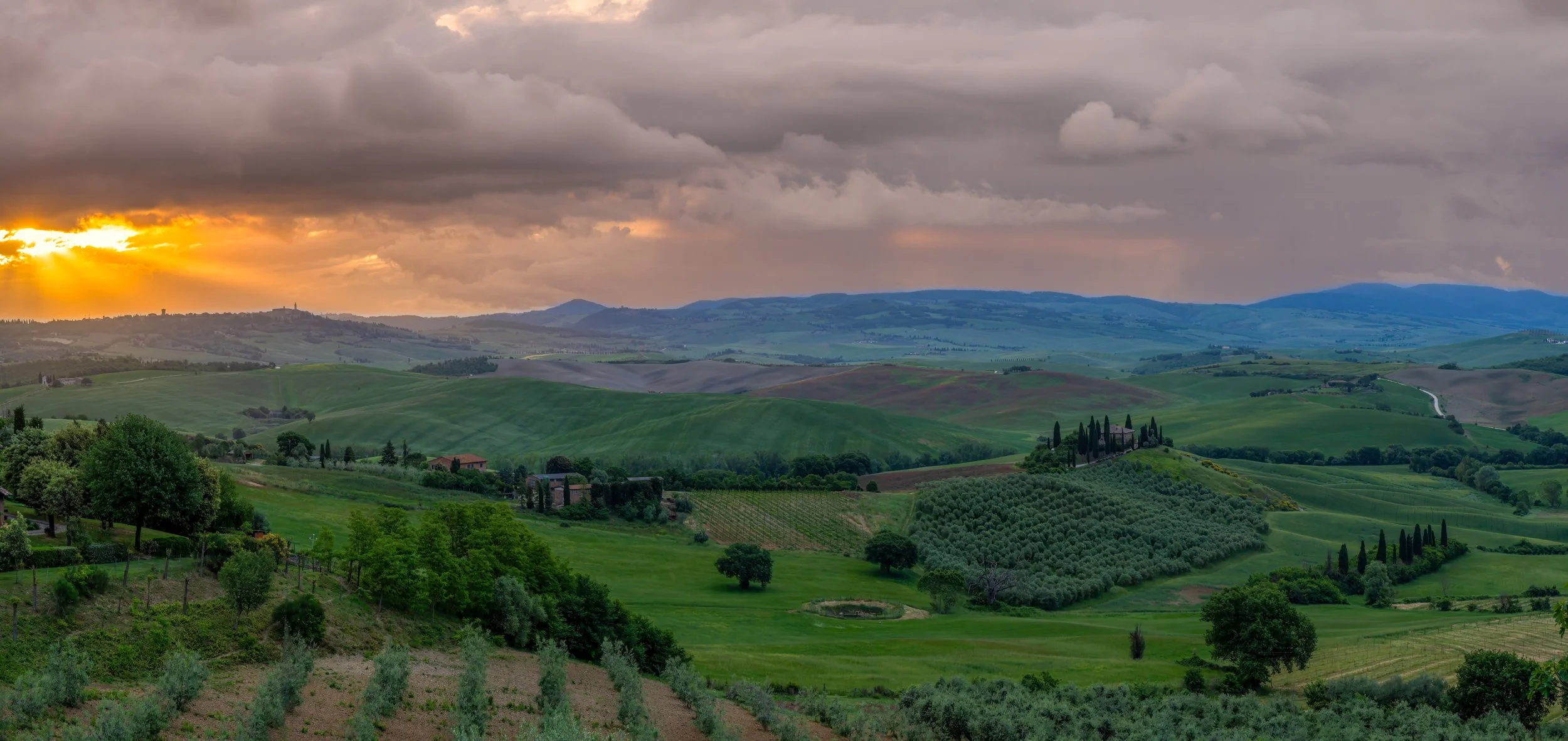 Beautiful Tuscany Panorama