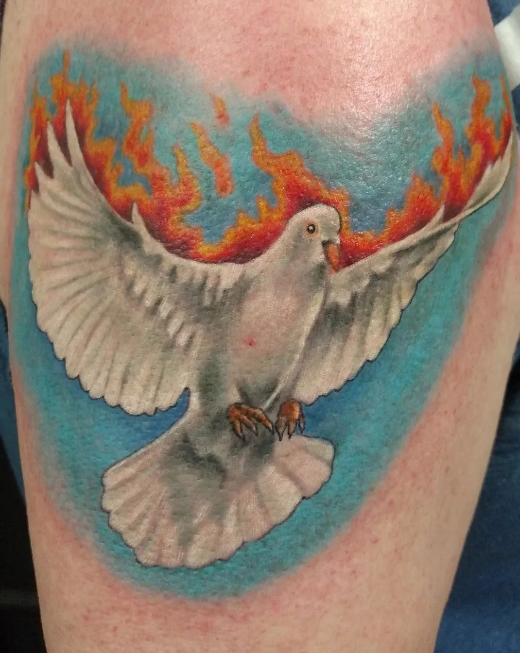 holy spirit dove tattoo