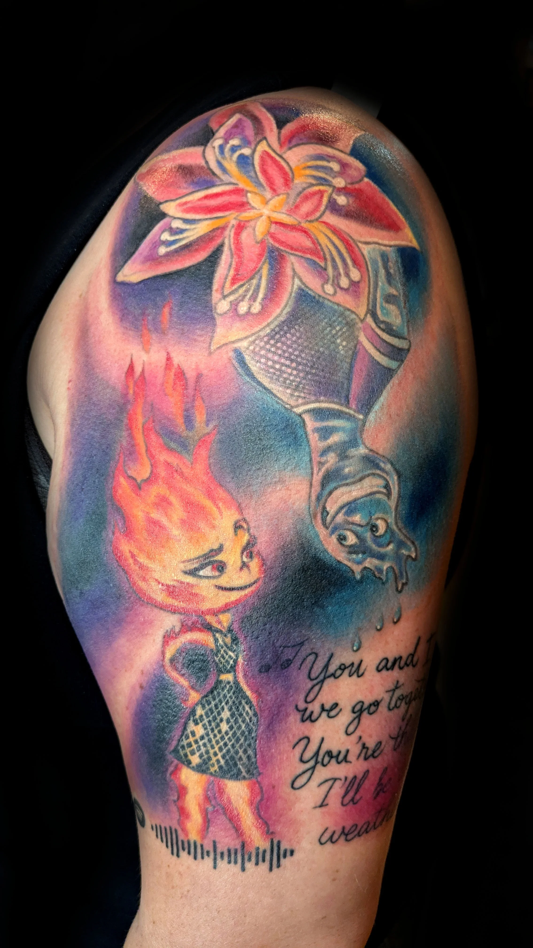 Elemental tattoo