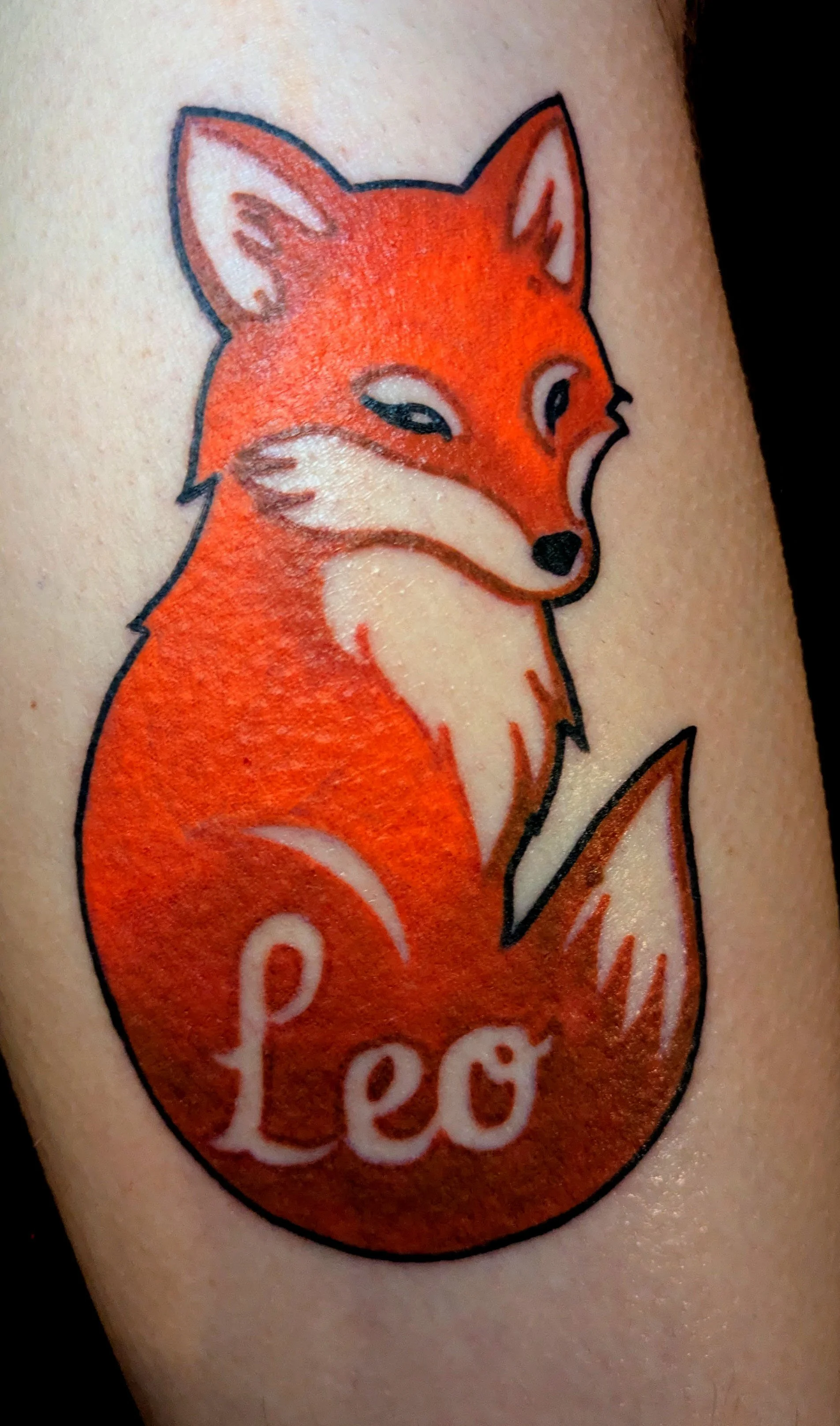 fox tattoo