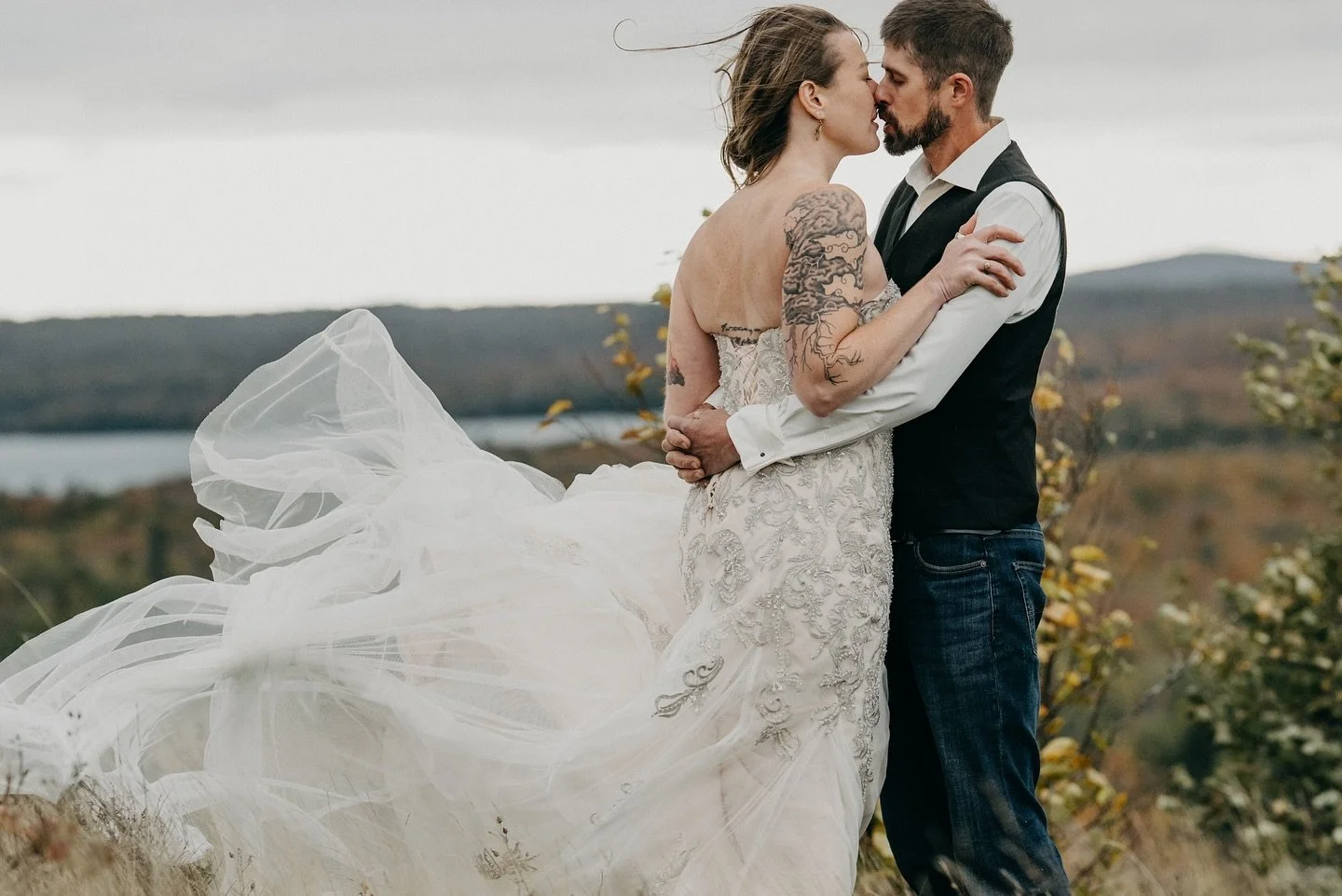 love isn&rsquo;t flowers and soft lighting
love is stepping off the ledge on purpose
love is cold fingers and shaky breaths
hair in your mouth
the wind trying to rip you off the mountain
and waves that won&rsquo;t think twice about dragging you under