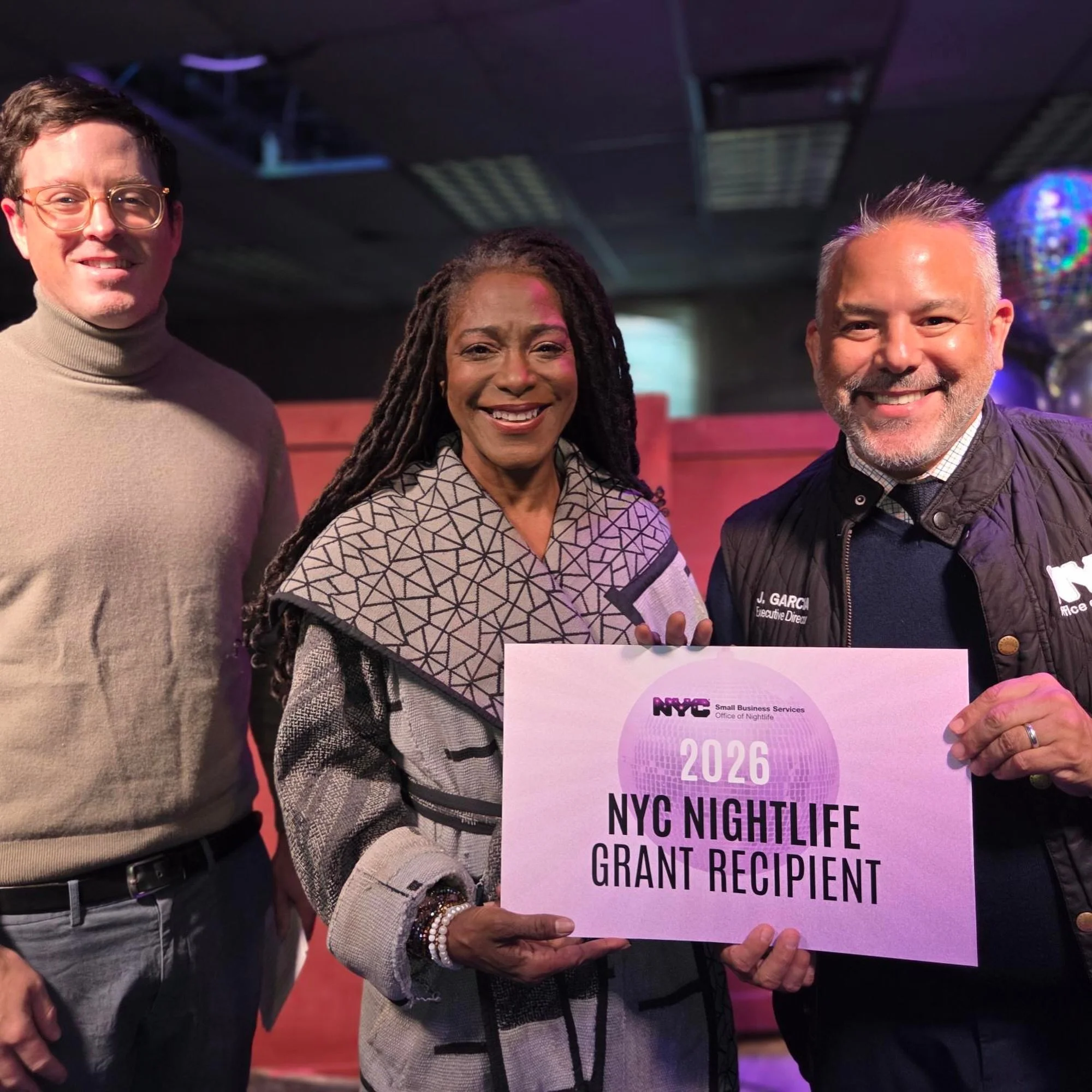 Harlem nights are moving 🎶✨

Last November, Harlem Late Night Jazz was honored to be awarded one of the first-ever 2026 NYC Nightlife Grants by NYC Small Business Services and the Office of Nightlife.

This month, that support is coming to life acro
