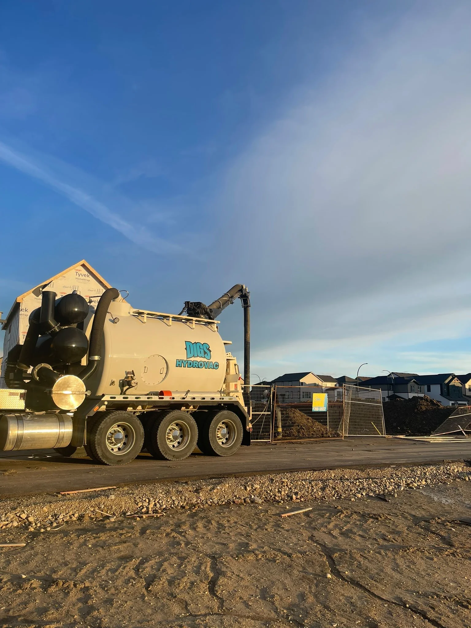 Hydrovac Excavation for New Developments in Calgary and Surrounding Areas