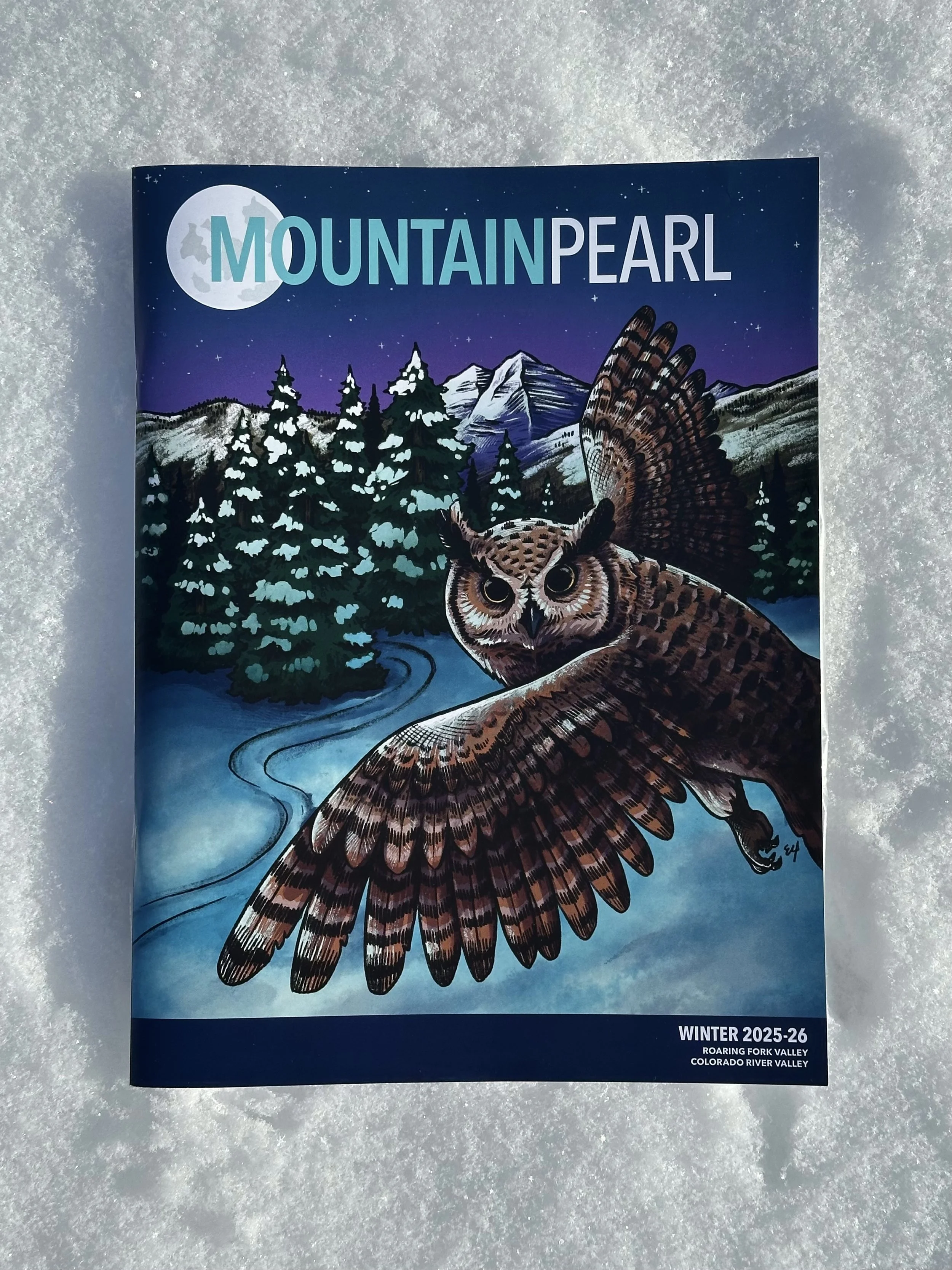 2025 Mountain Pearl Cover Artist - Winter Publication