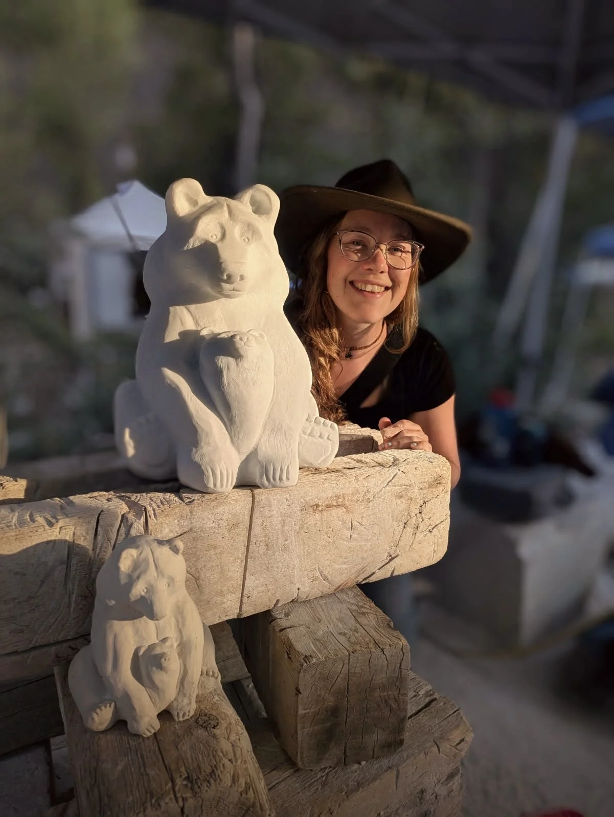 M:m portrait with bear.jpg