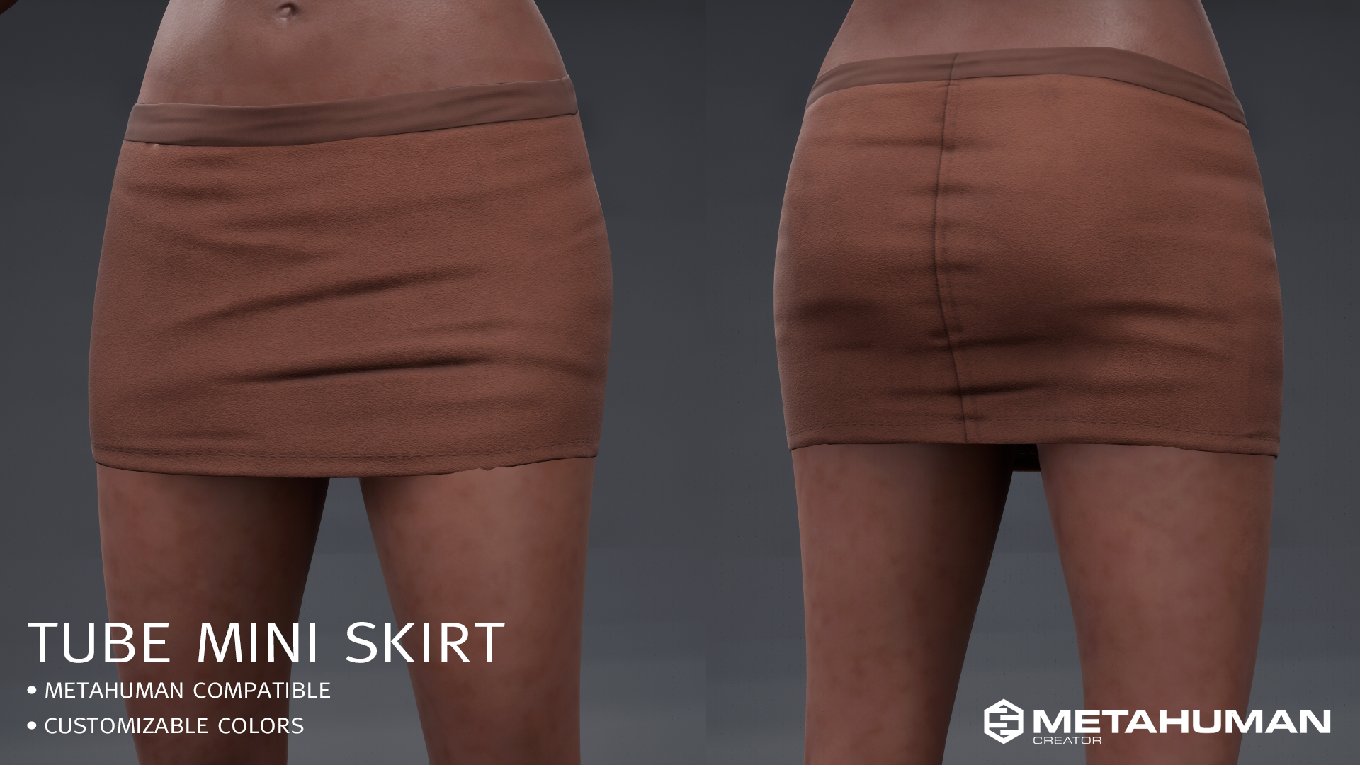 This is a parametric clothing item with native color customization built in to easily tailor the clothing to fit your project. This is ready-to-use with Metahuman creator and can simply be dragged and dropped into your Unreal project.