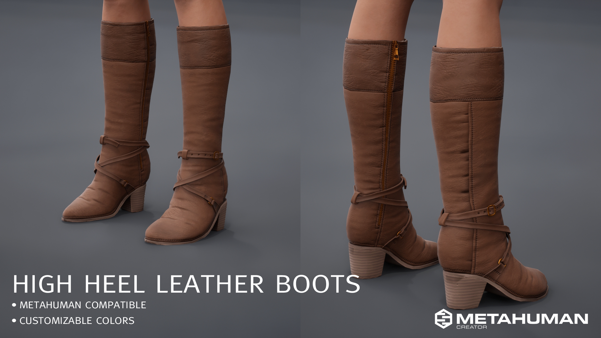 This is a parametric clothing item with native color customization built in to easily tailor the clothing to fit your project. This is ready-to-use with Metahuman creator and can simply be dragged and dropped into your Unreal project.