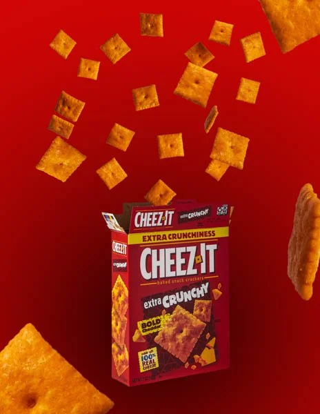 Food photography composited image 