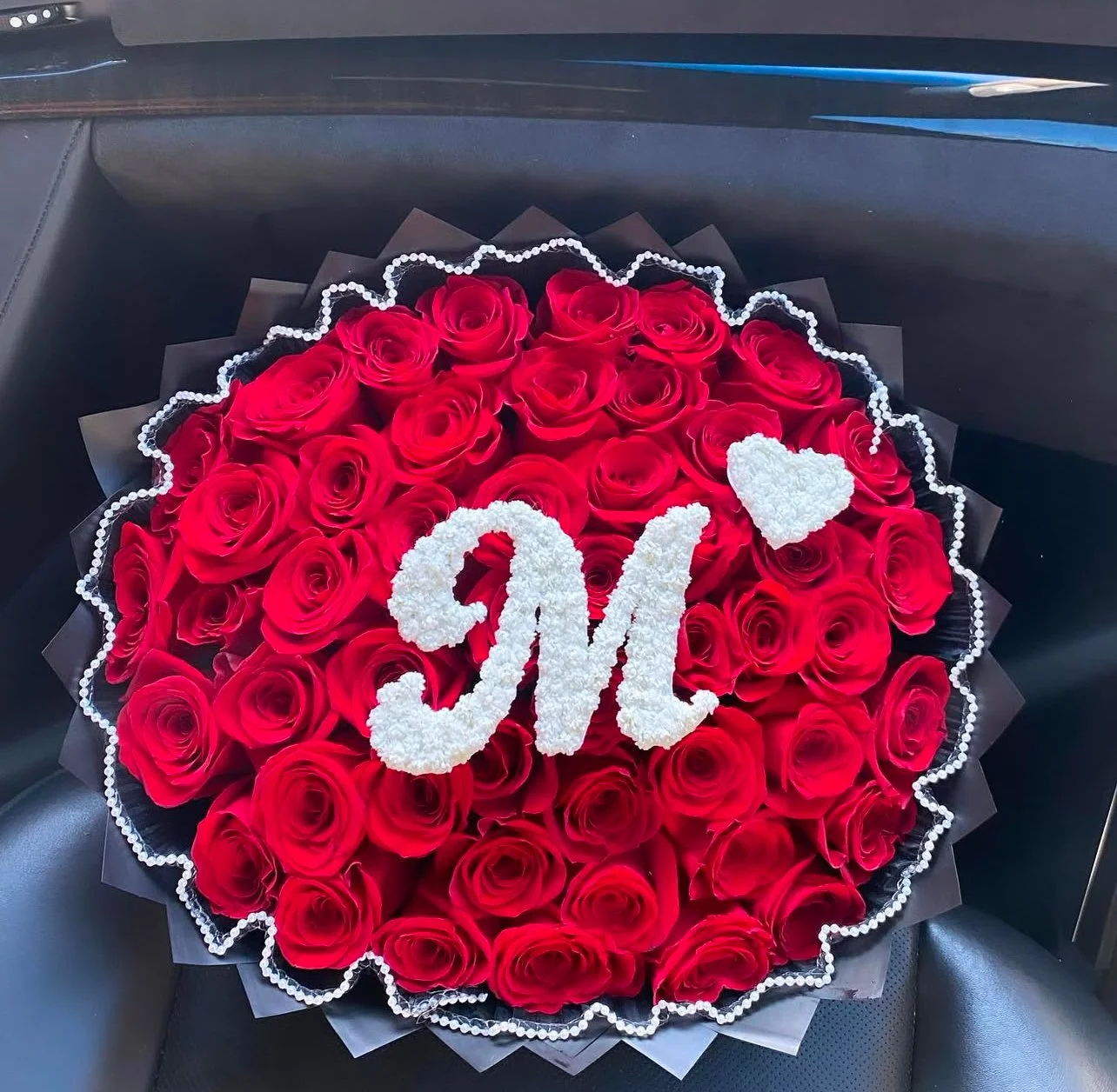 Initial Rose Bouquet