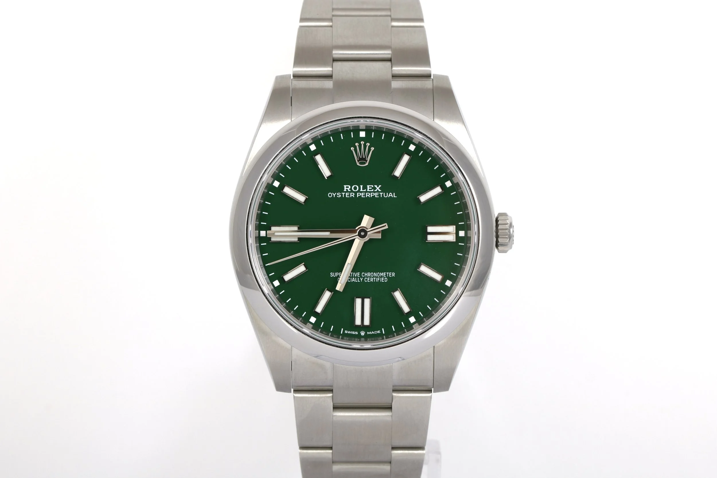 2021 Rolex Oyster Perpetual 41mm - 124300 (Green)