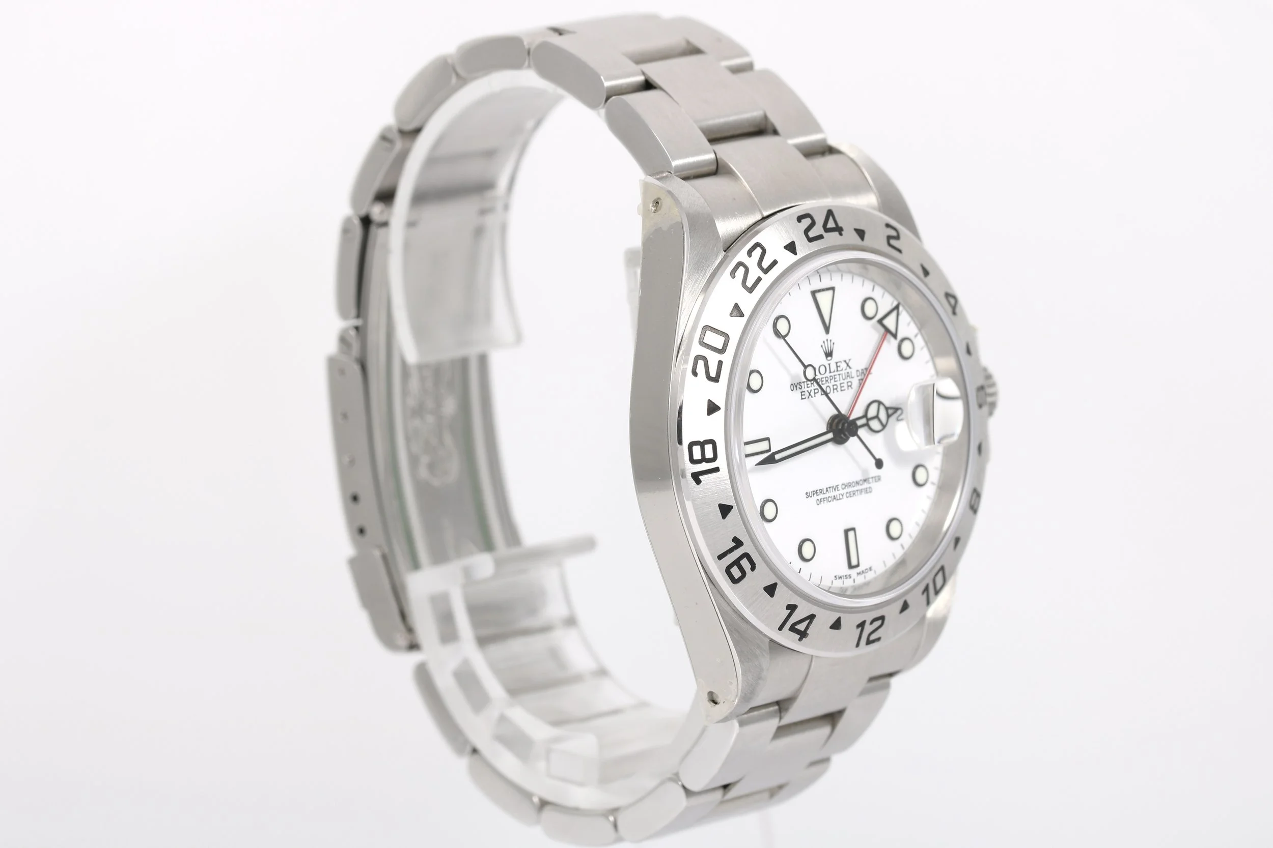 Stickered Rolex 16570 Explorer II - 16570 (Polar)