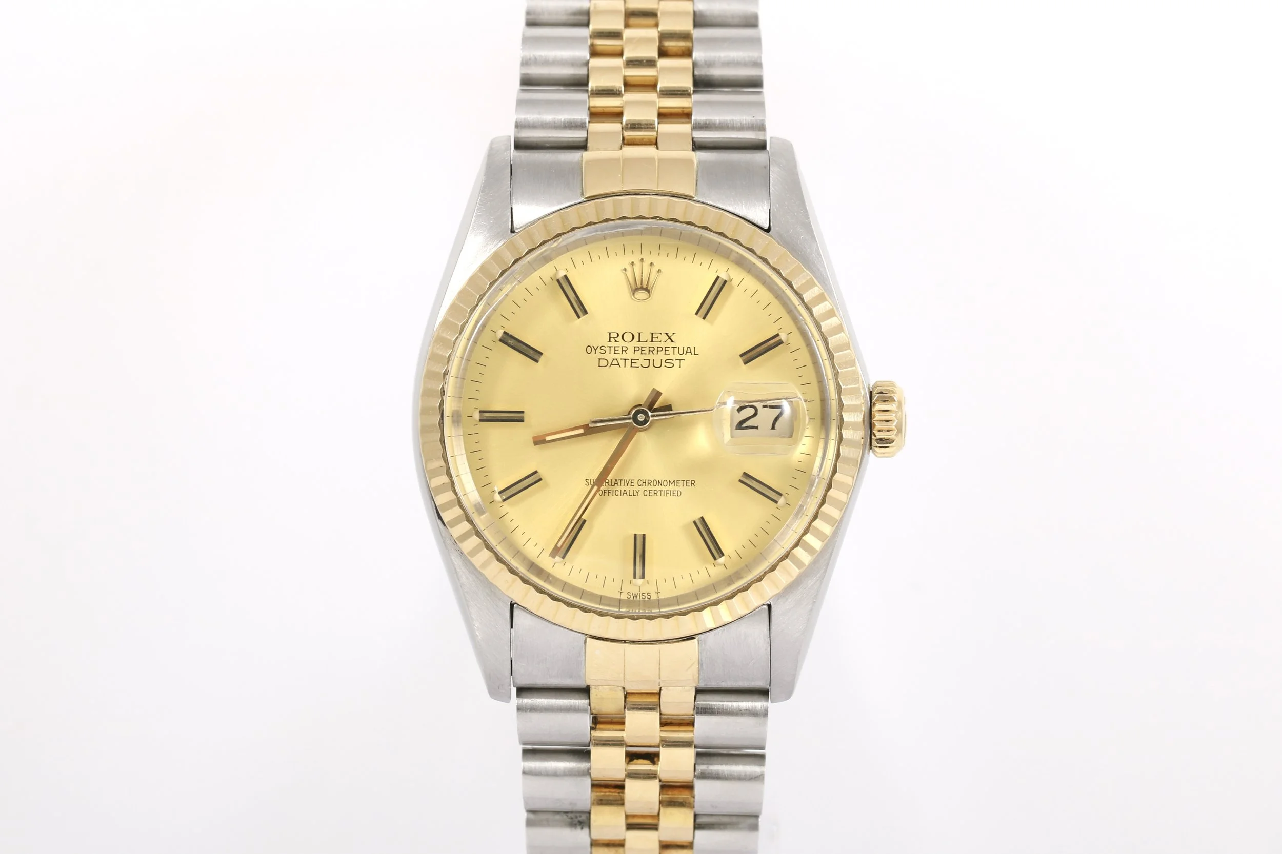 1984 Rolex Datejust 36mm - 16013 (Champagne)