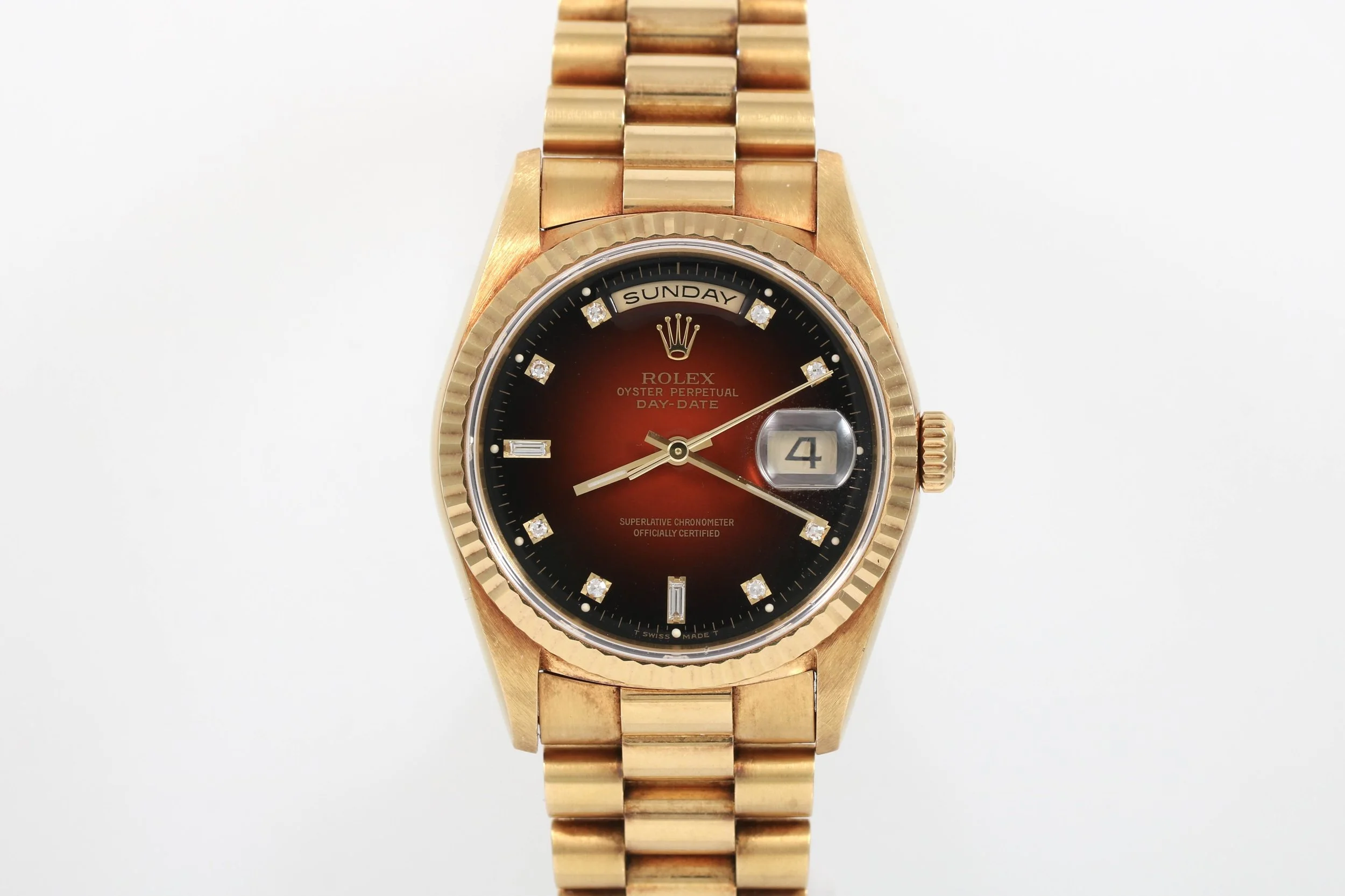 1999 Rolex Day-Date 36 - 18238A (Red Vignette)