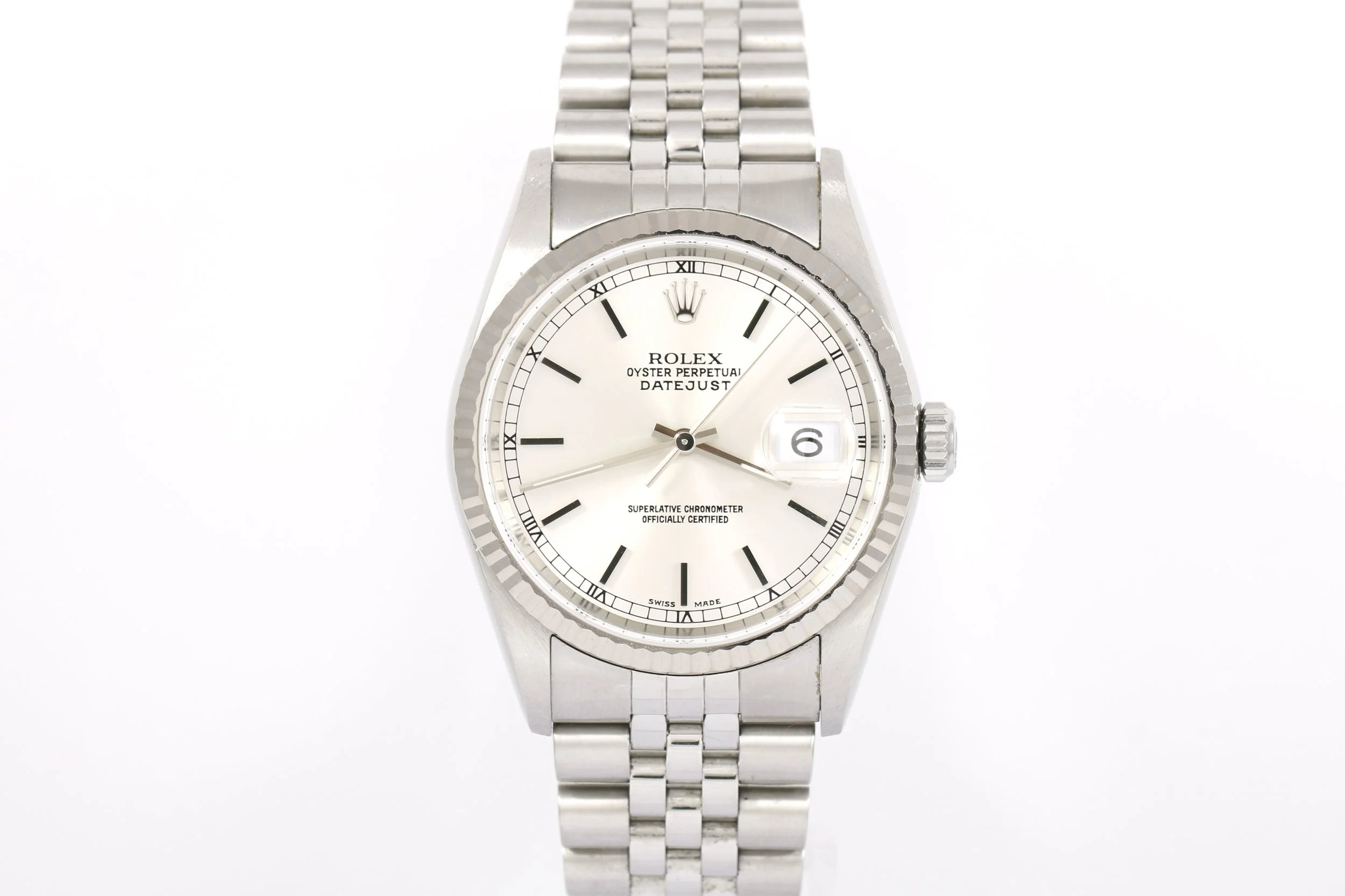 2004 Rolex Datejust 36mm - 16234 (No Holes Case)