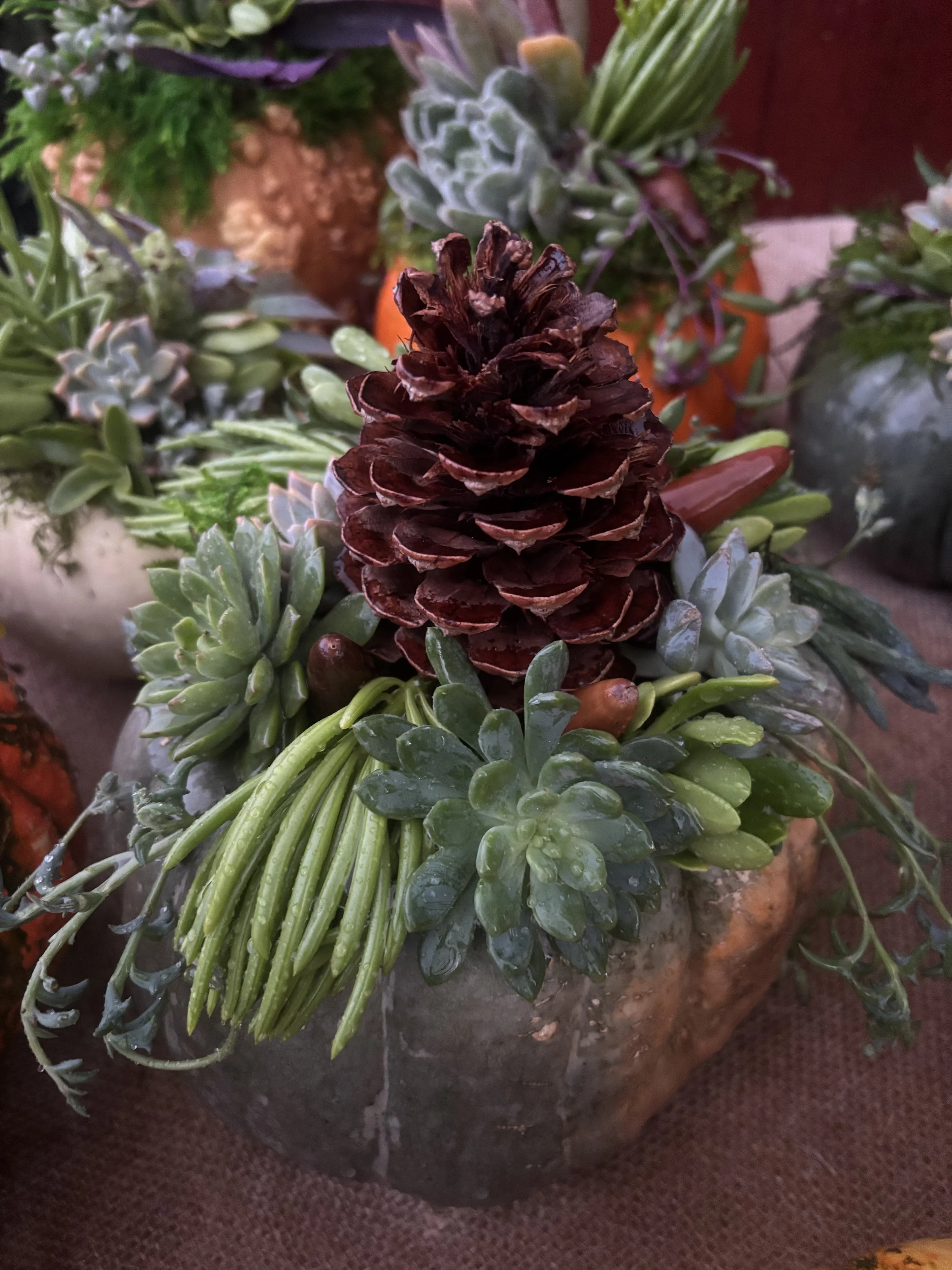 Thanksgiving centerpiece class