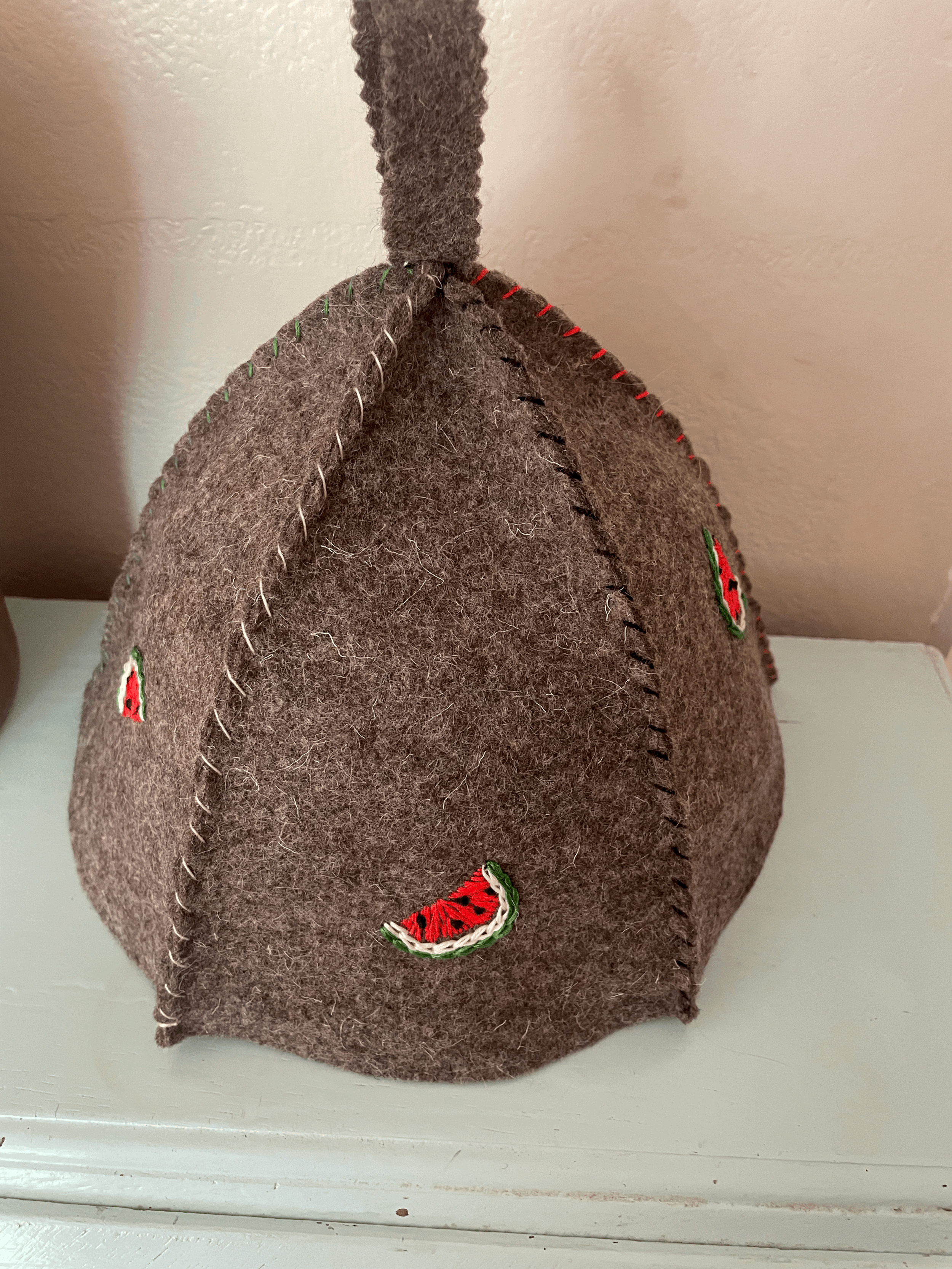 The Watermelon Sauna Hat