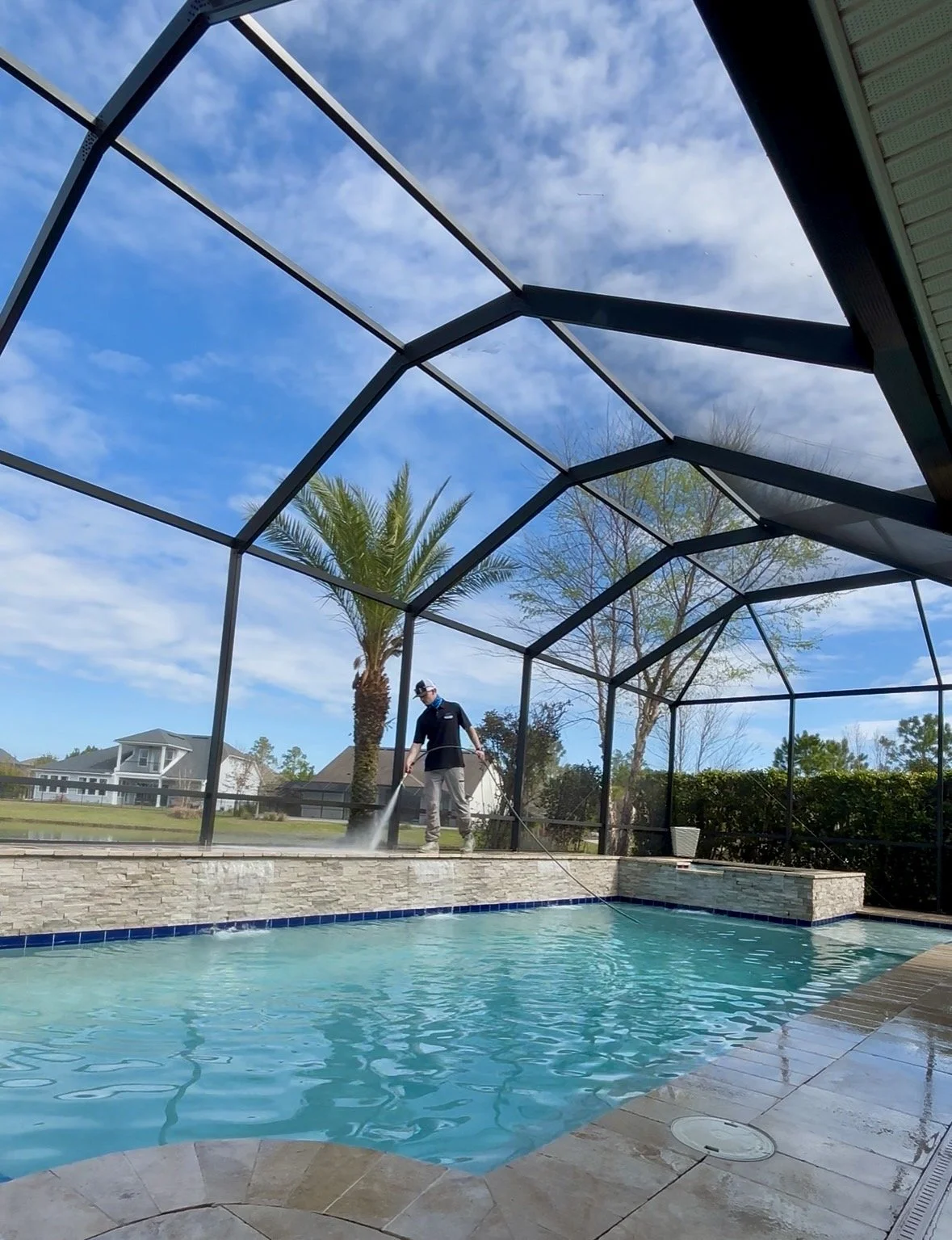 Paver Sealing Pressure washing Ponte Vedra, Nocatee, St Johns Florida