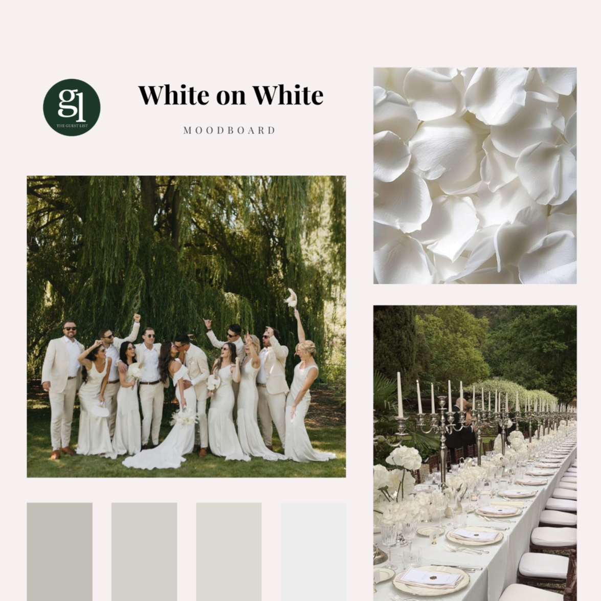 starter wedding mood board template - freebie